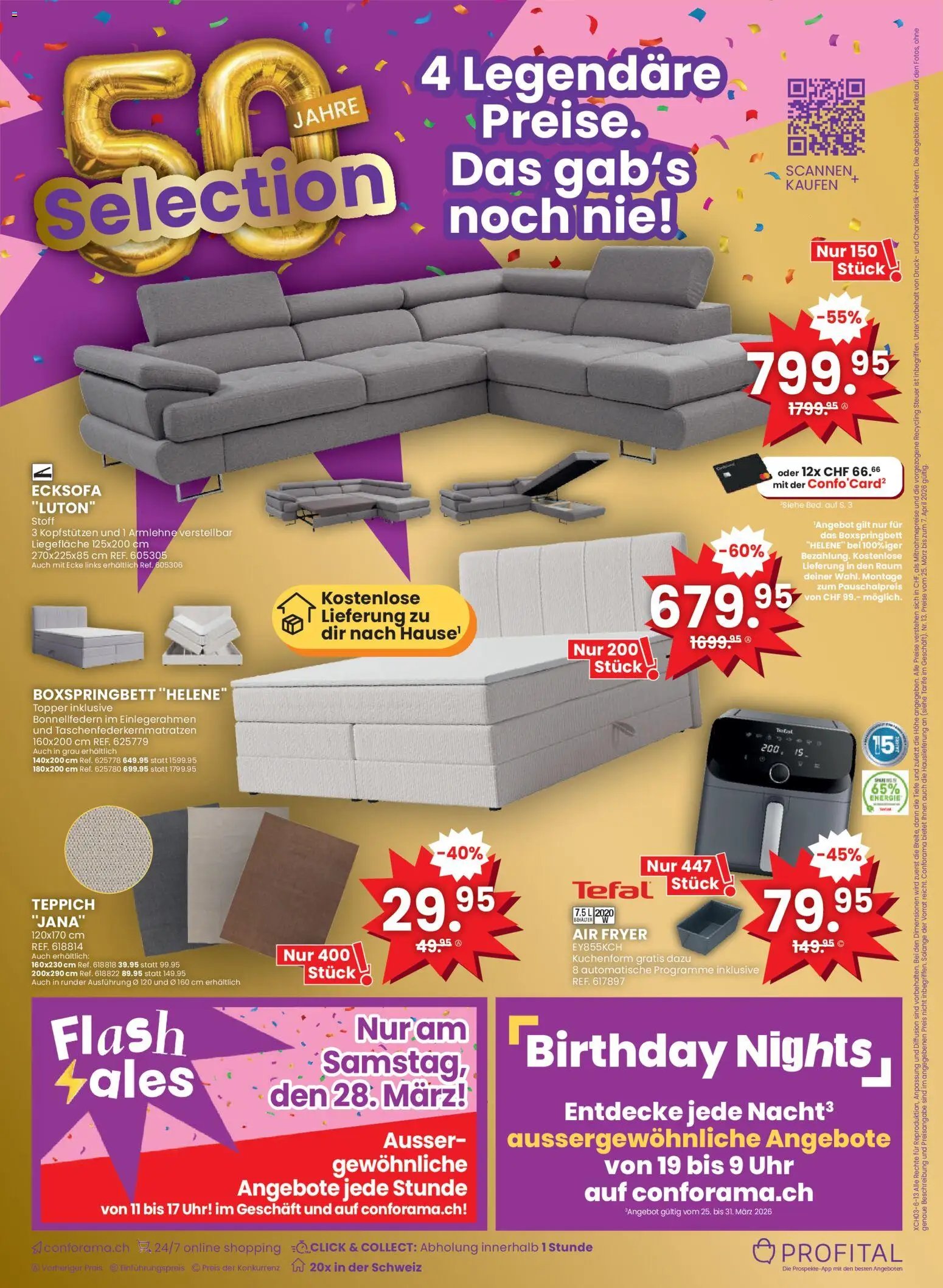 Conforama aktionen (2026-03-25 - 2026-04-07) | 24