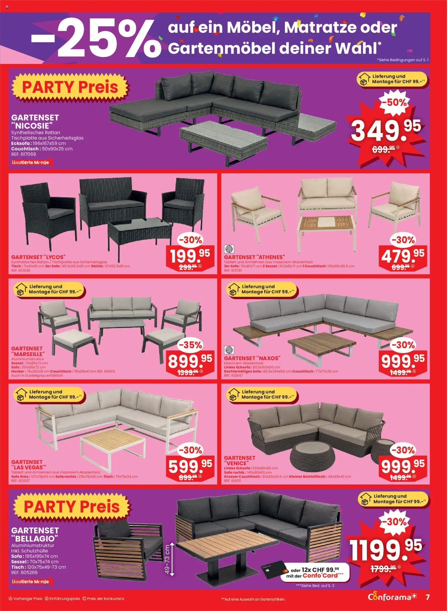 Conforama aktionen (2026-03-25 - 2026-04-07) | 7