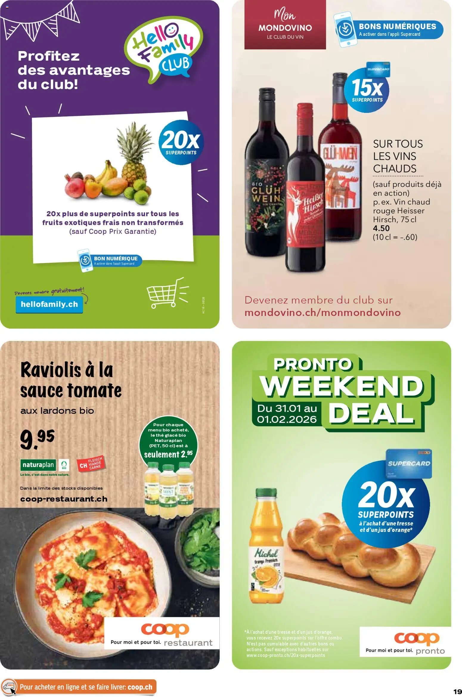 Coop - Les actions de la semaine (2026-01-29 - 2026-02-04)