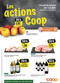 Coop - Les actions de la semaine (2026-01-29 - 2026-02-04)