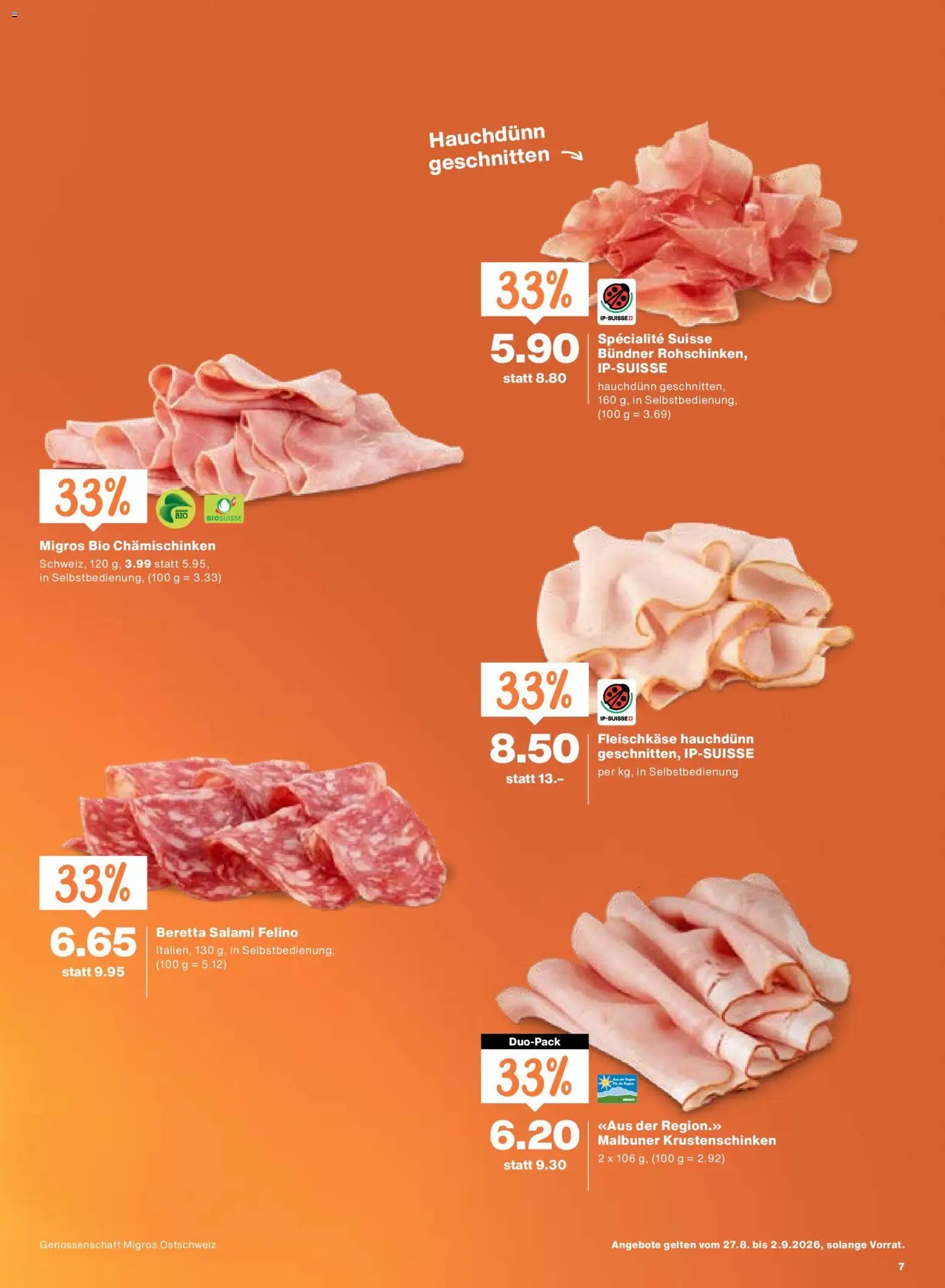 Migros aktionen