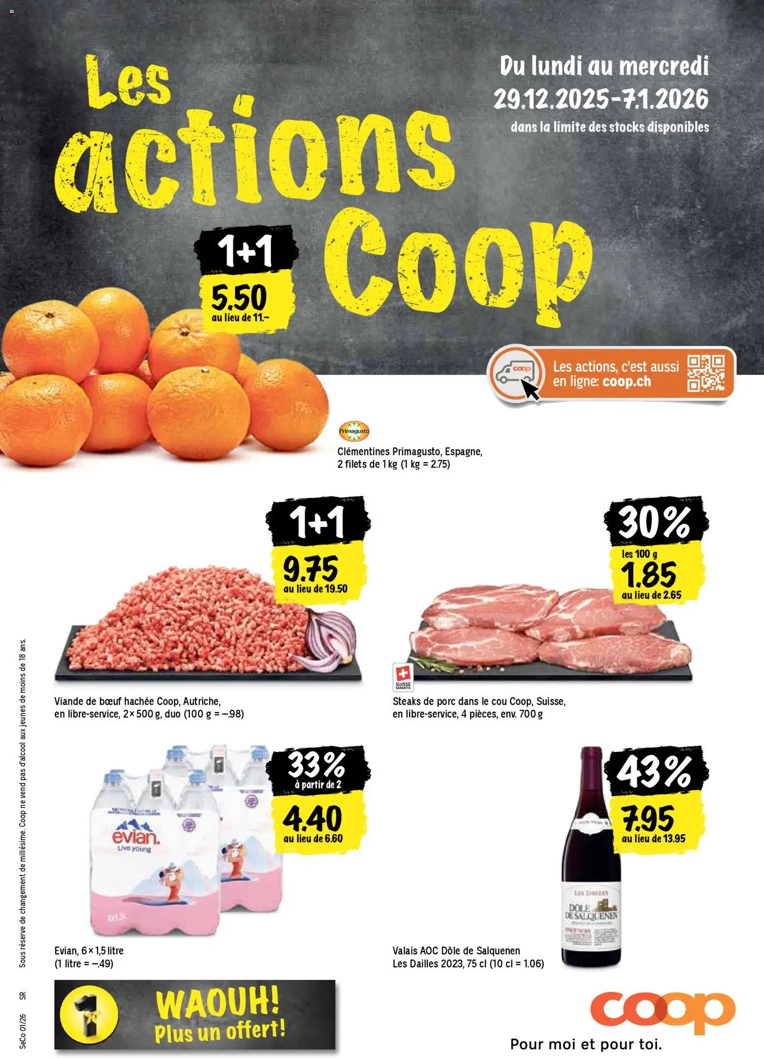 Coop - Les actions de la semaine (2025-12-29 - 2026-01-07) | 1