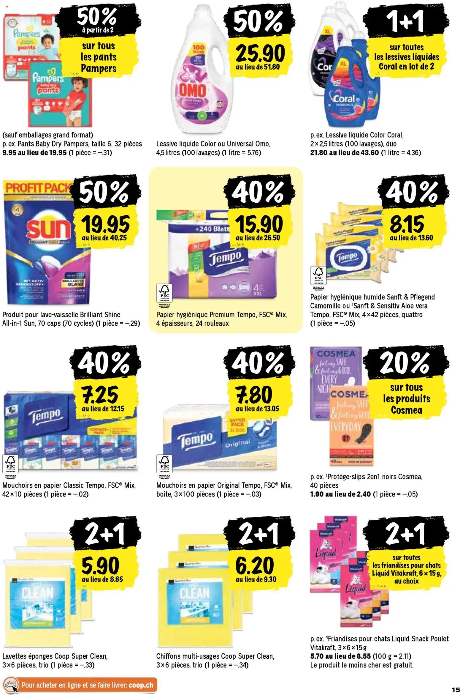 Coop - Les actions de la semaine (2025-12-29 - 2026-01-07) | 15