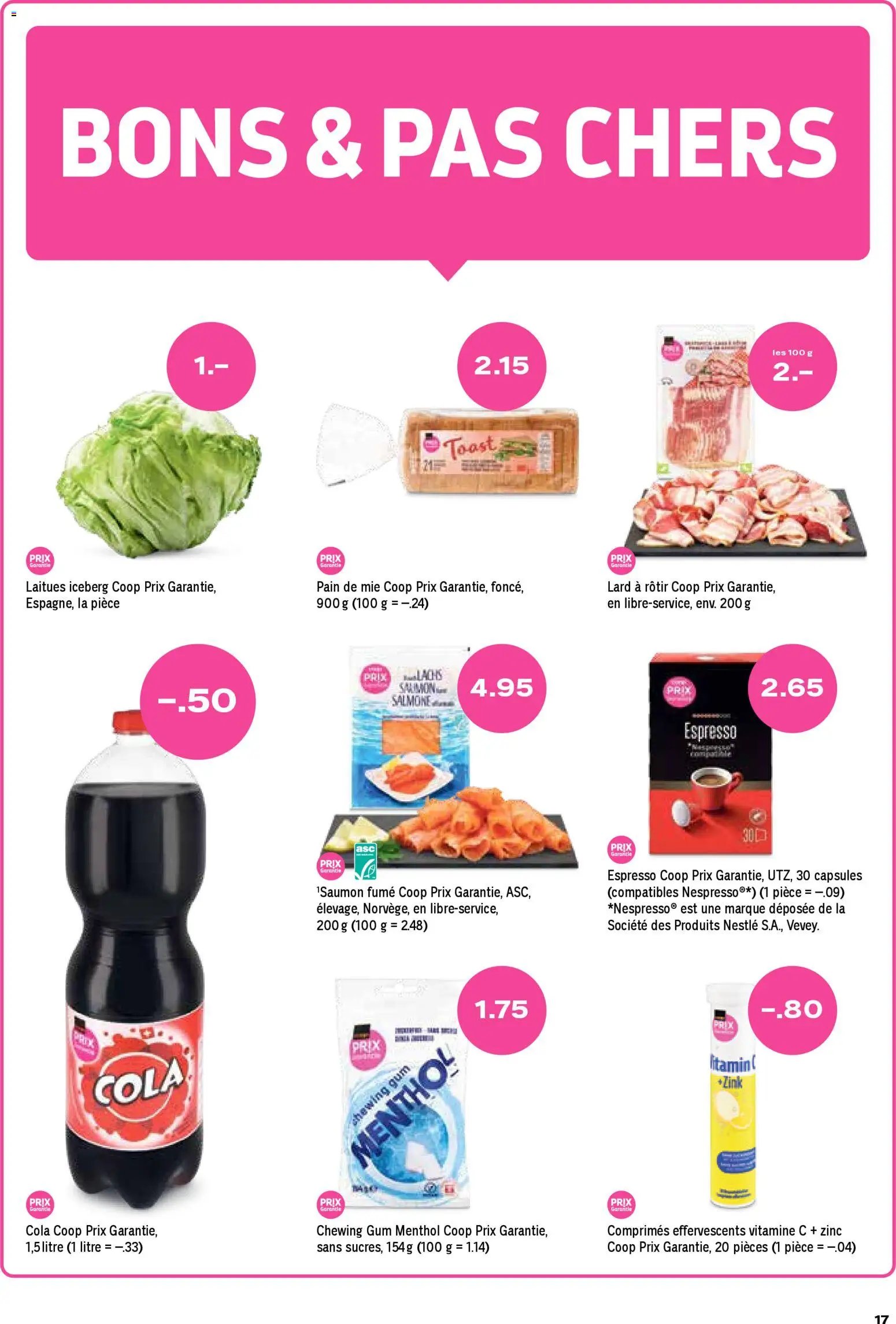 Coop - Les actions de la semaine (2025-12-29 - 2026-01-07) | 17