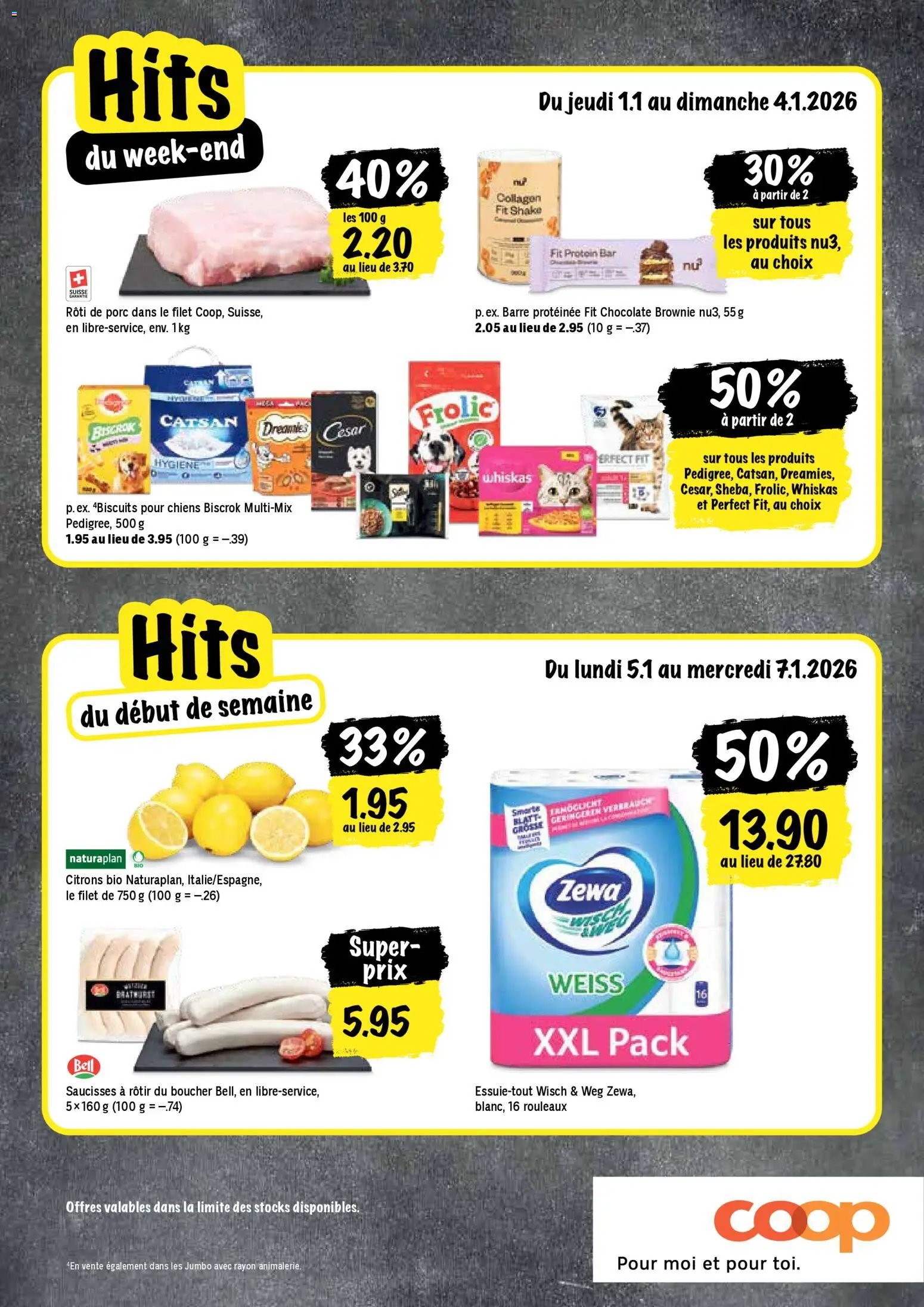 Coop - Les actions de la semaine (2025-12-29 - 2026-01-07) | 20