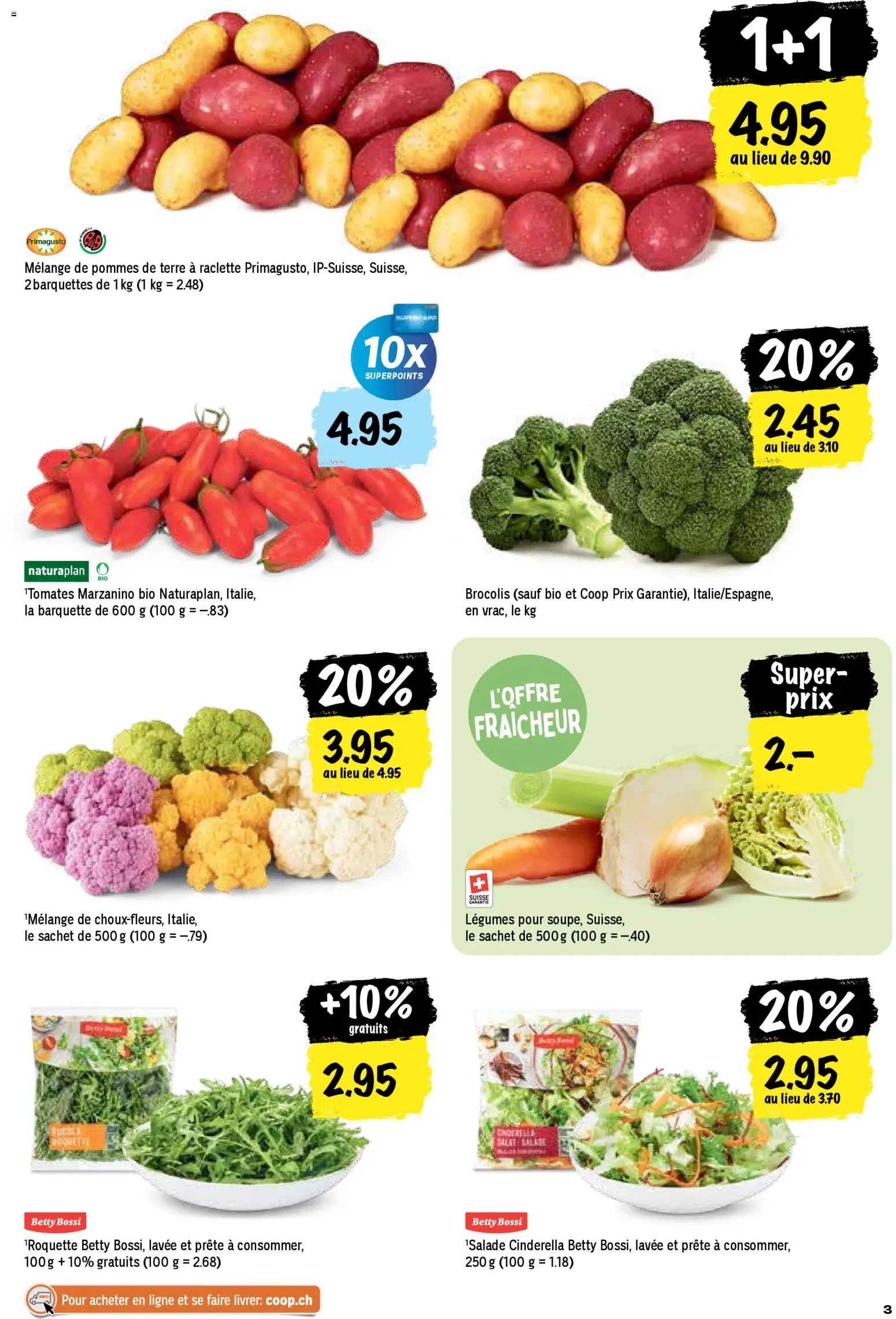 Coop - Les actions de la semaine (2025-12-29 - 2026-01-07) | 3