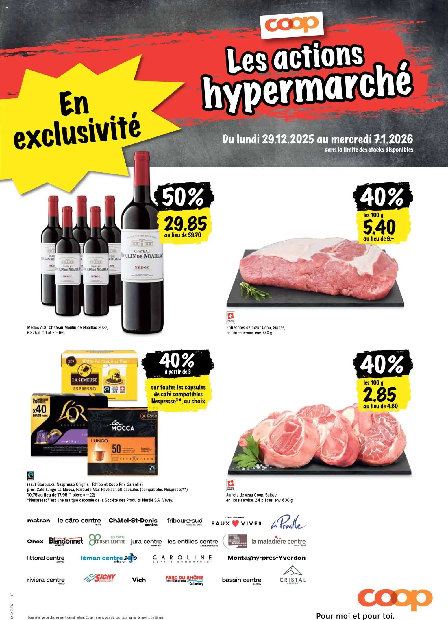 Coop - Les actions de la semaine (2025-12-29 - 2026-01-07) | 21