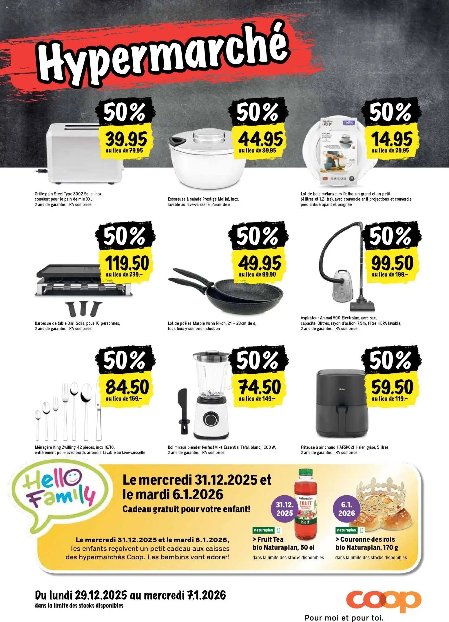 Coop - Les actions de la semaine (2025-12-29 - 2026-01-07) | 24