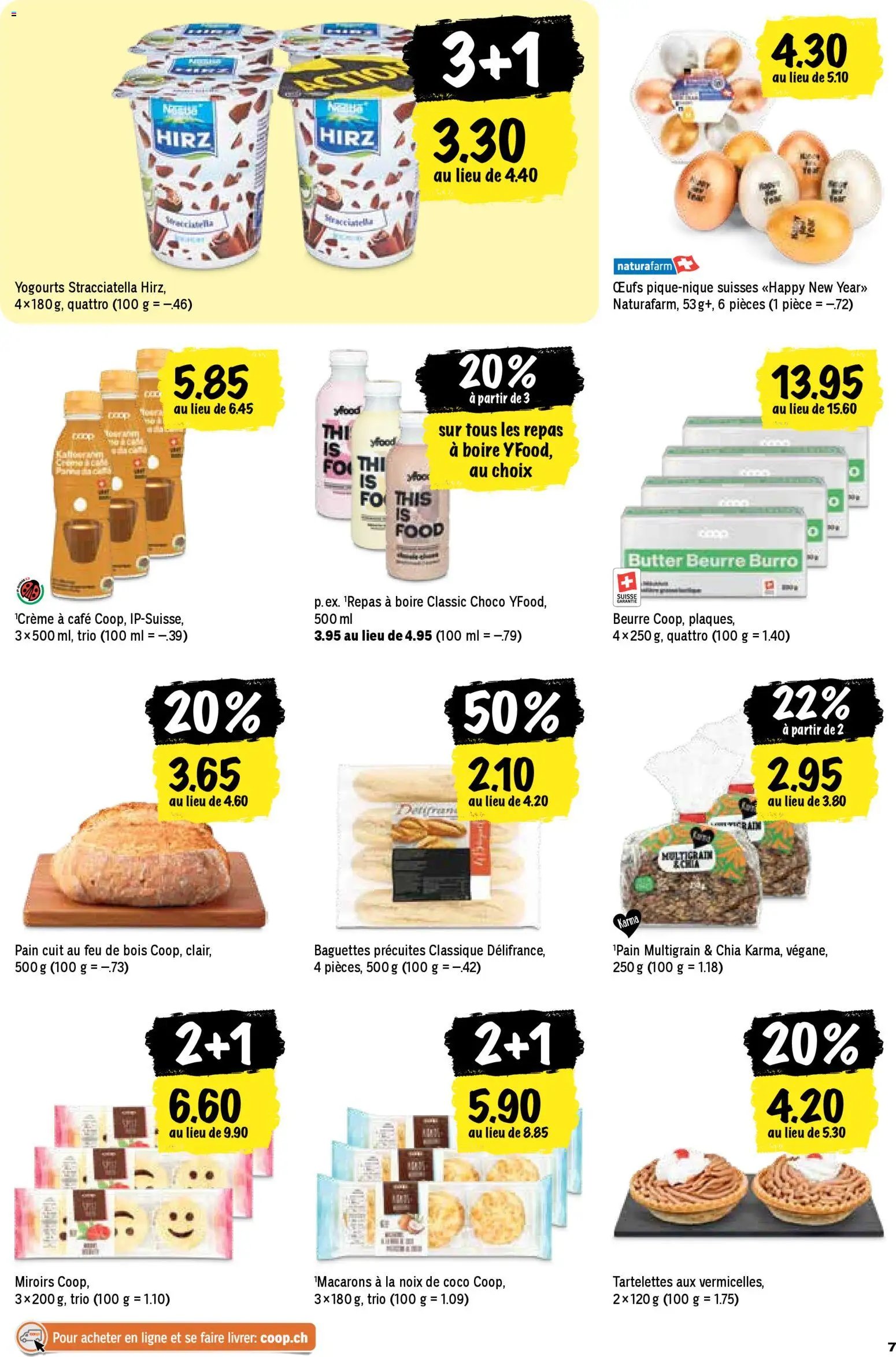 Coop - Les actions de la semaine (2025-12-29 - 2026-01-07) | 7