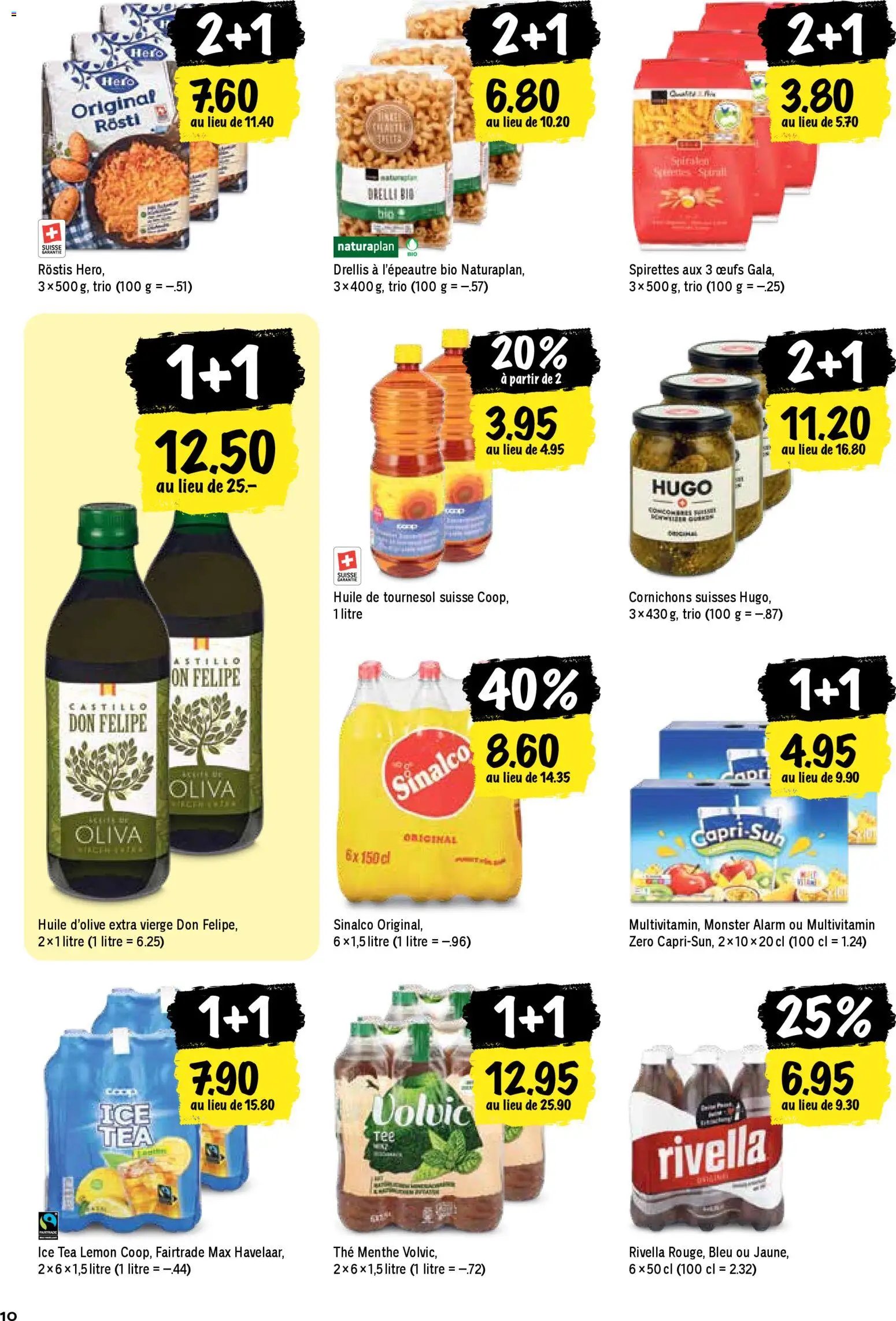 Coop - Les actions de la semaine (2025-12-29 - 2026-01-07) | 10