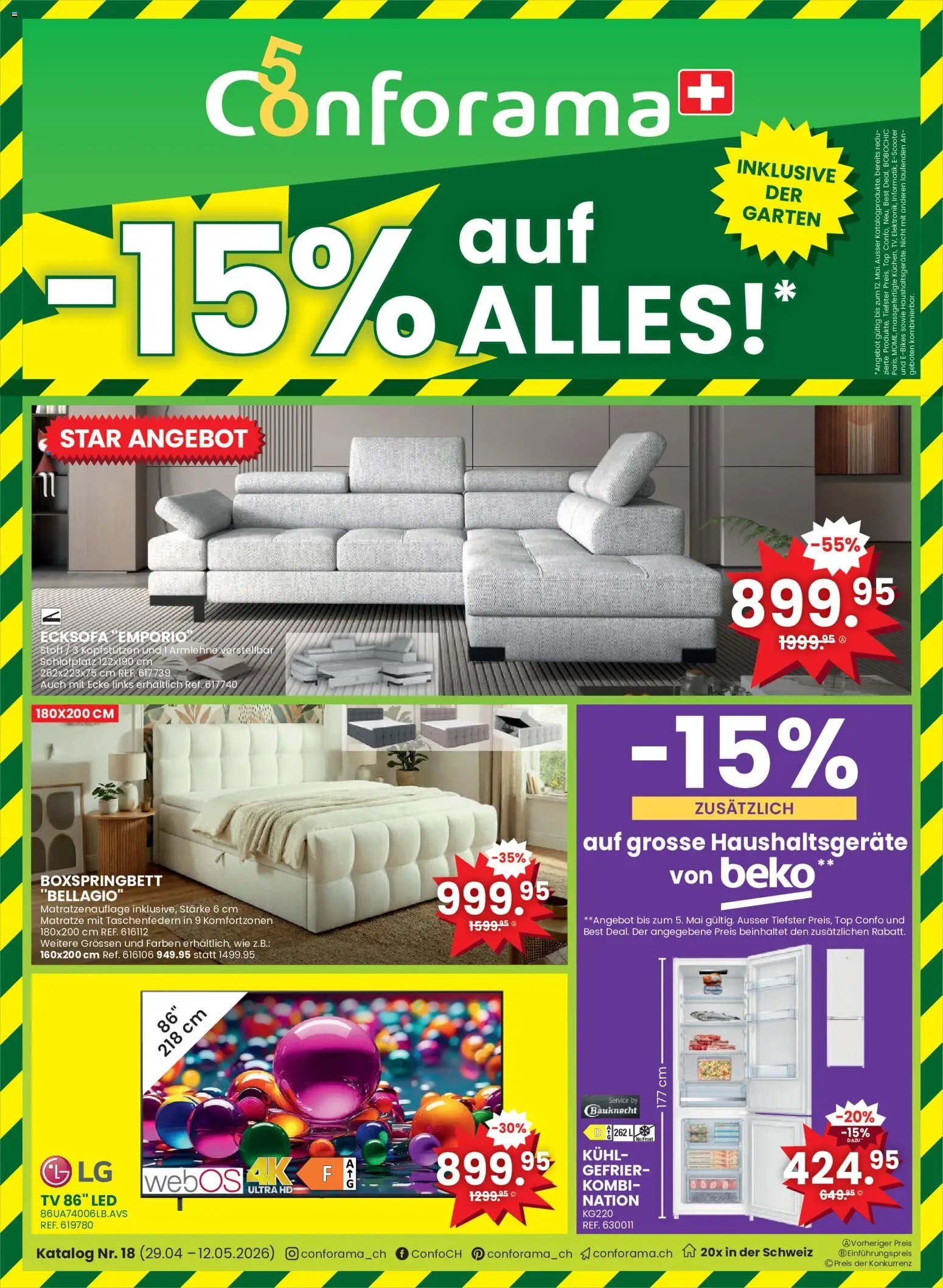 Conforama aktionen (2026-04-29 - 2026-05-12)