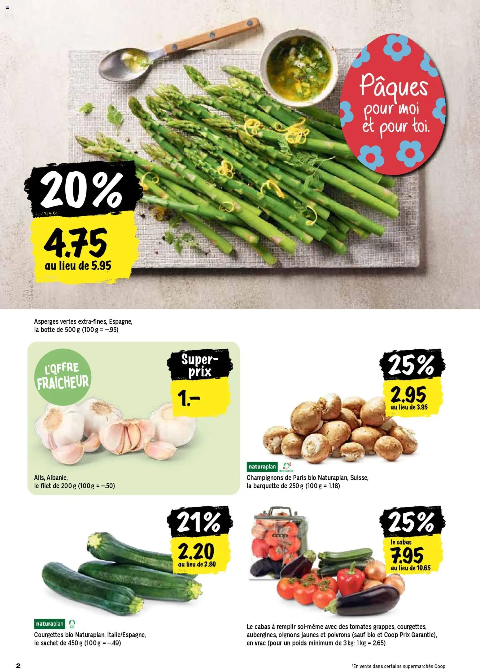 Coop aktionen FR (2026-03-26 - 2026-03-30) | 2