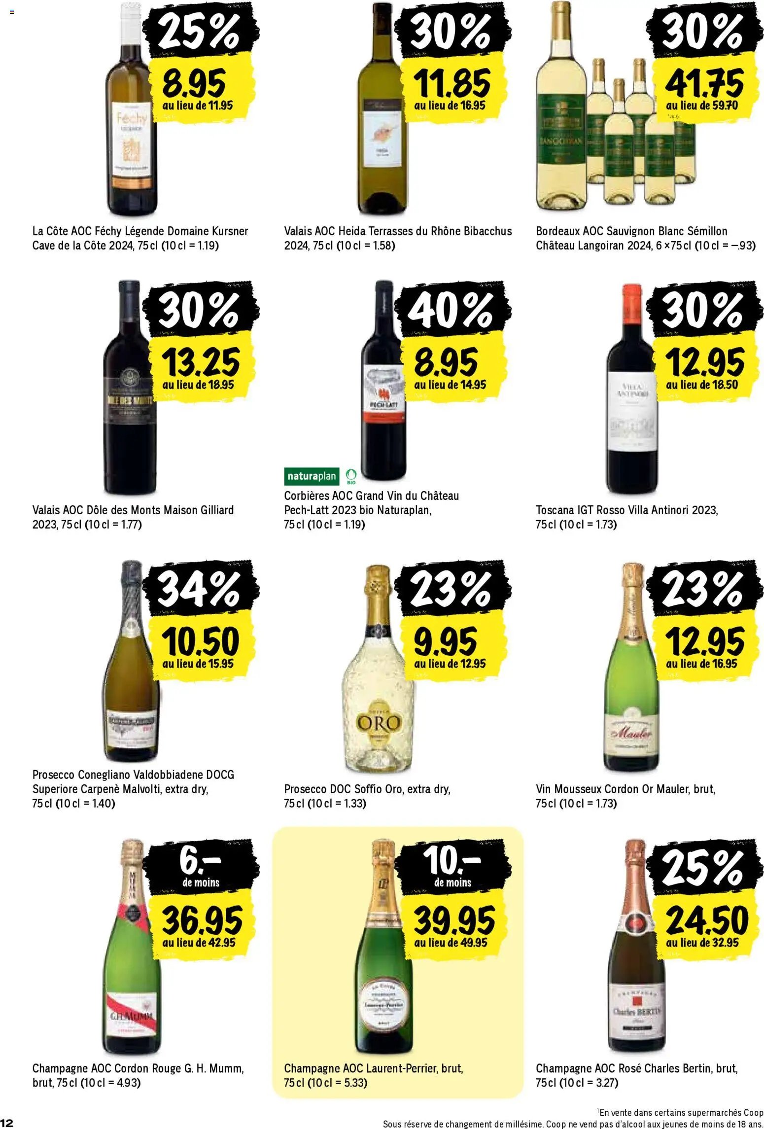 Coop aktionen FR (2026-03-26 - 2026-03-30) | 12