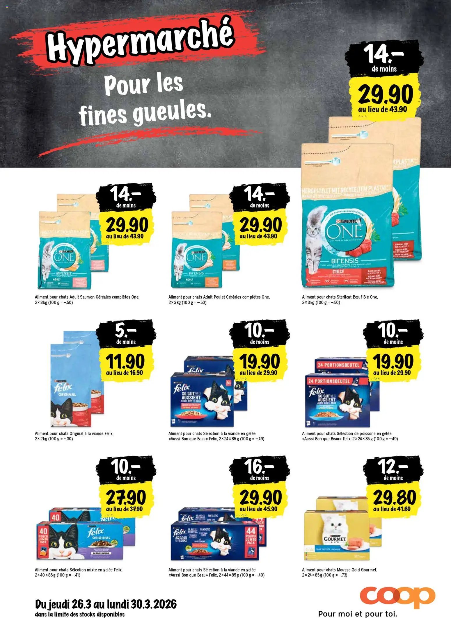 Coop aktionen FR (2026-03-26 - 2026-03-30) | 24