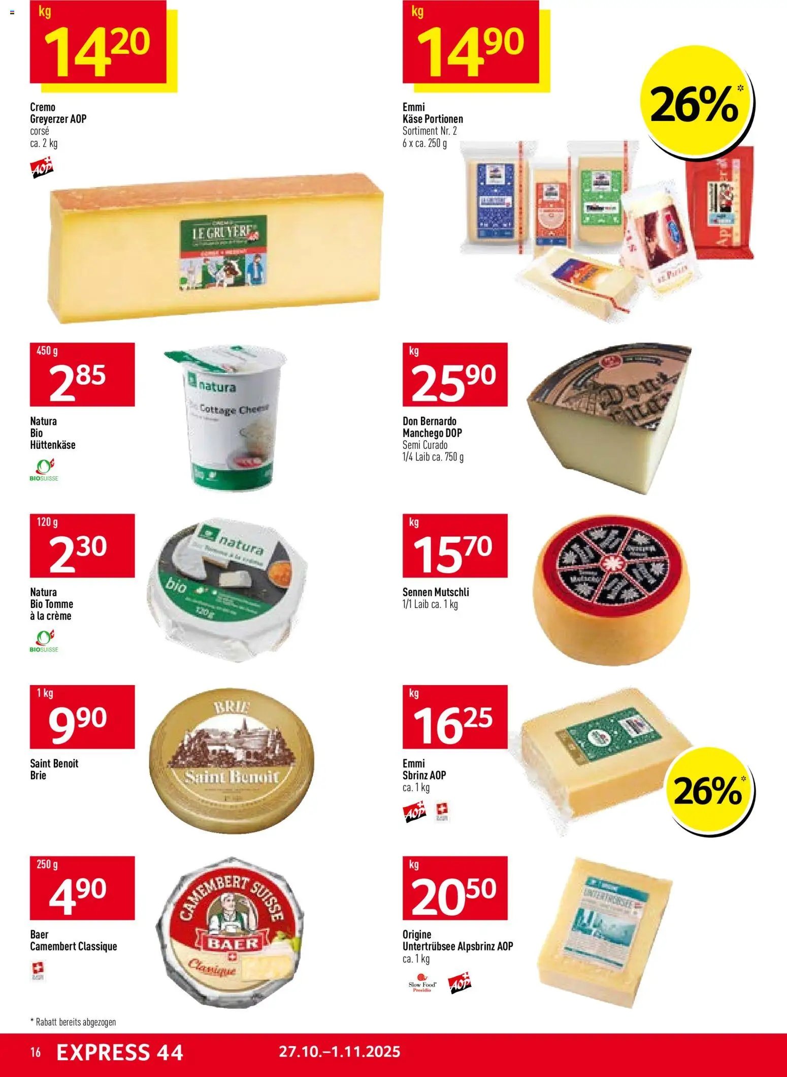 Prodega Aktionen (2025-10-27 - 2025-11-01)