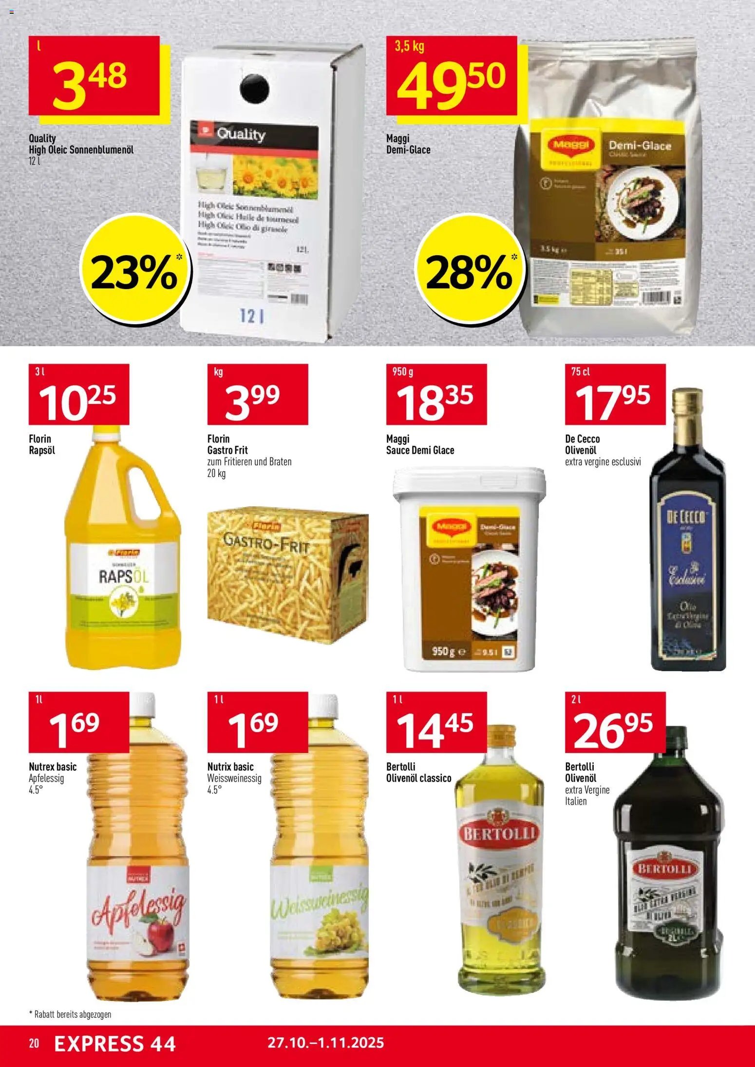 Prodega Aktionen (2025-10-27 - 2025-11-01)