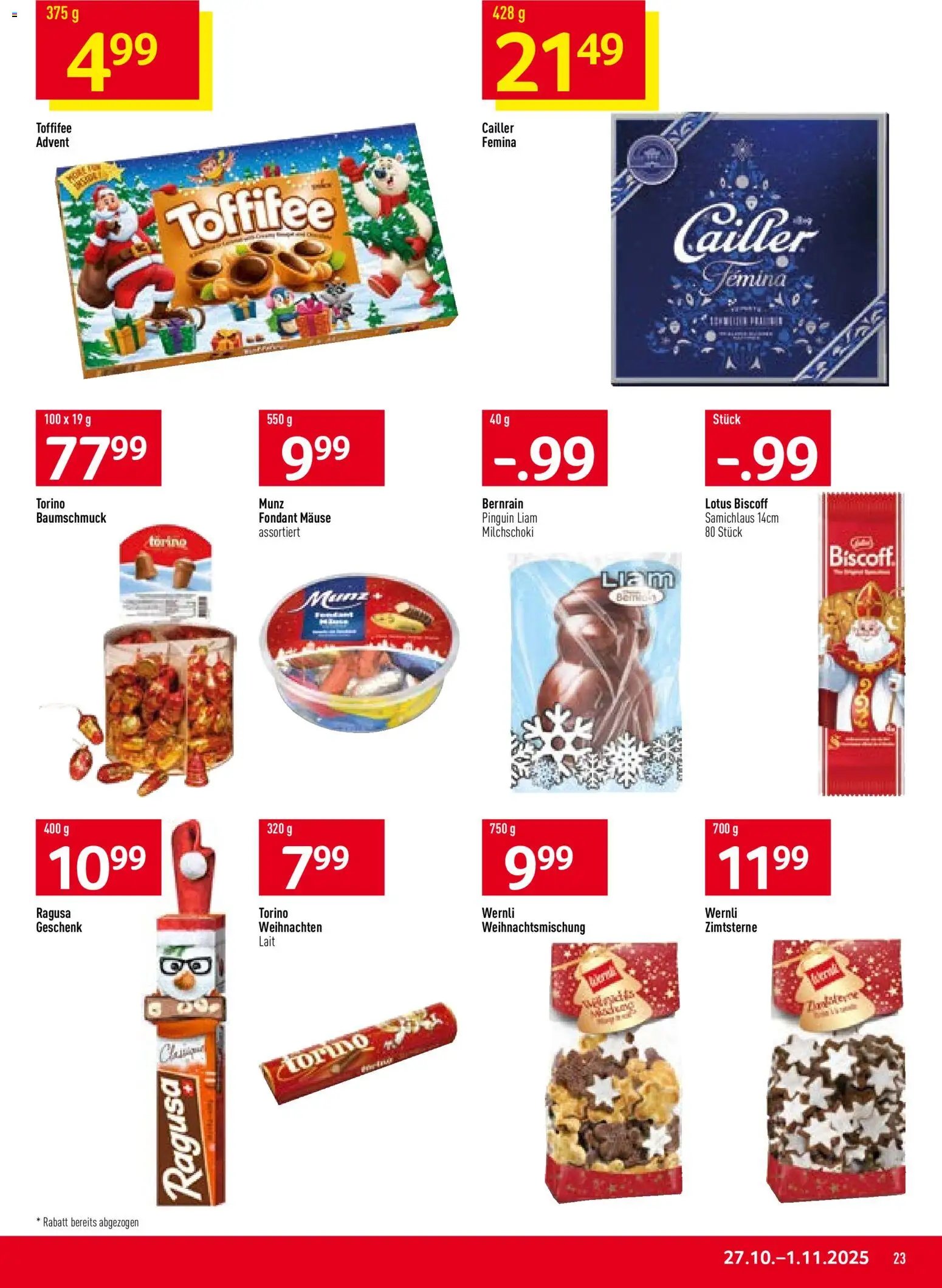 Prodega Aktionen (2025-10-27 - 2025-11-01)
