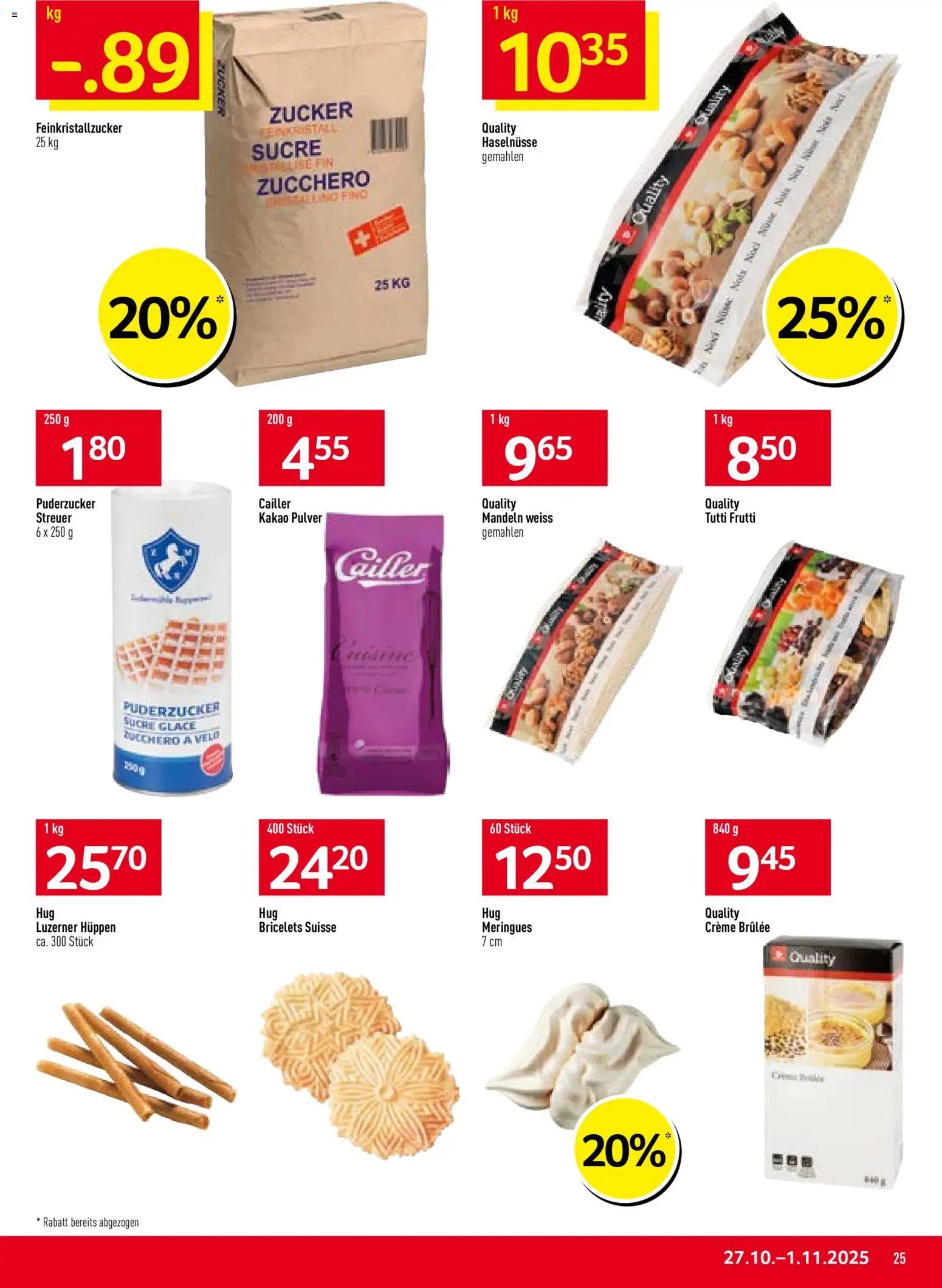 Prodega Aktionen (2025-10-27 - 2025-11-01)