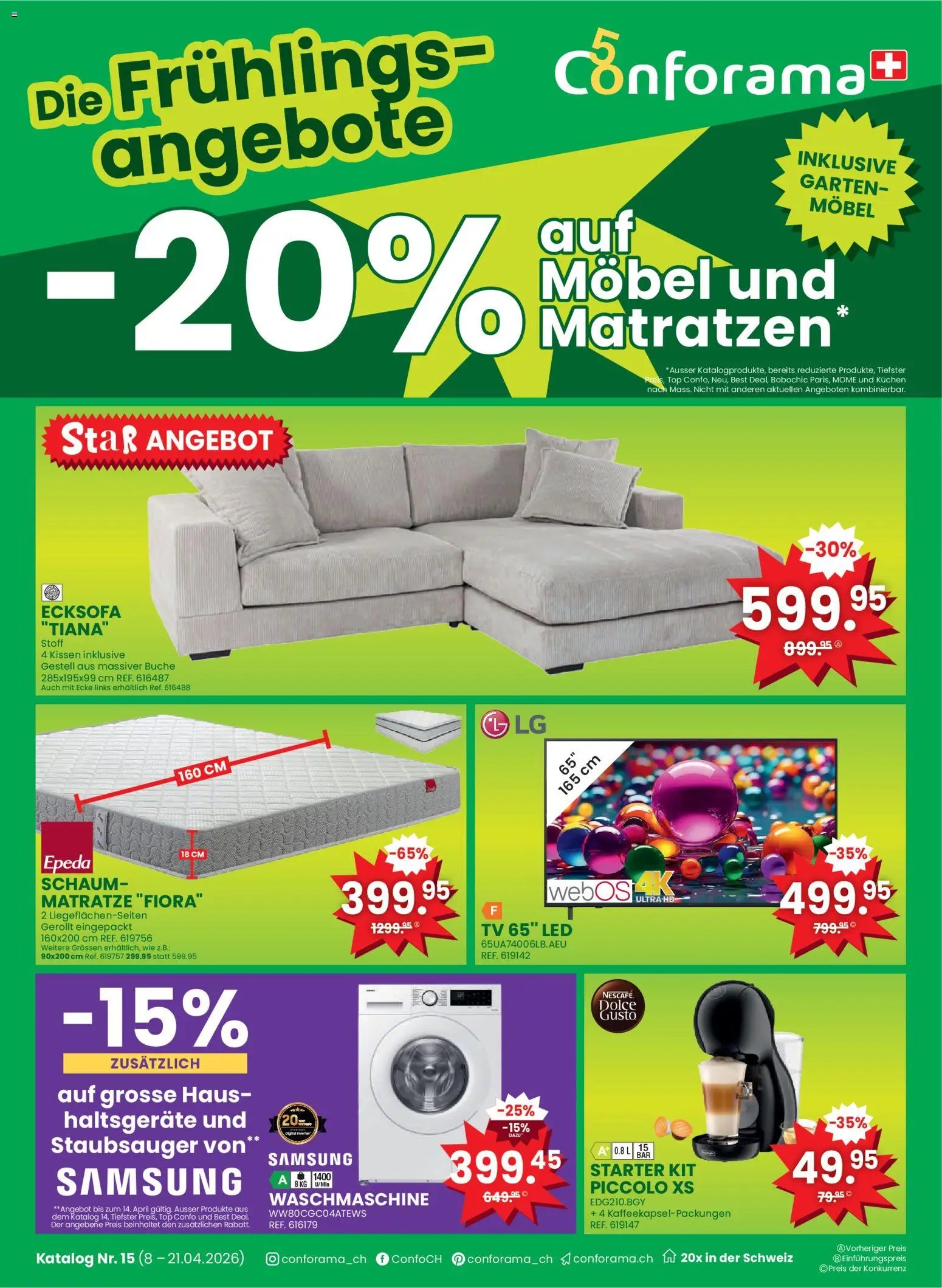Conforama aktionen (2026-04-08 - 2026-04-21)
