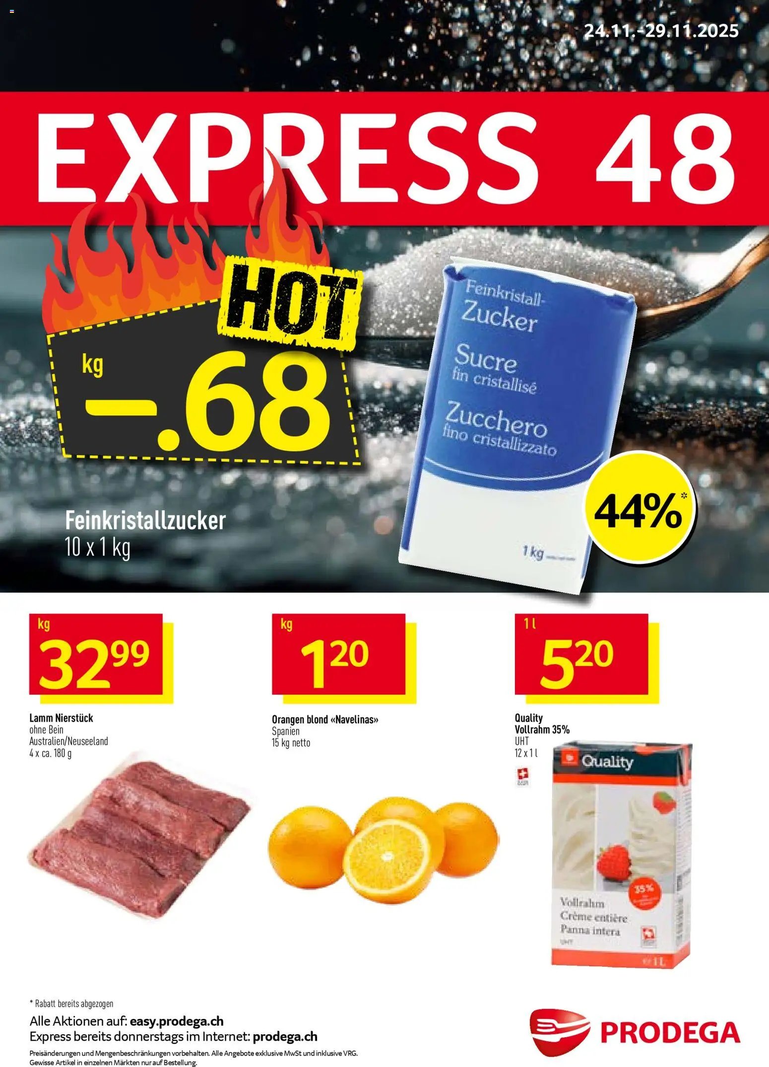 Prodega Aktionen (2025-11-24 - 2025-11-29)