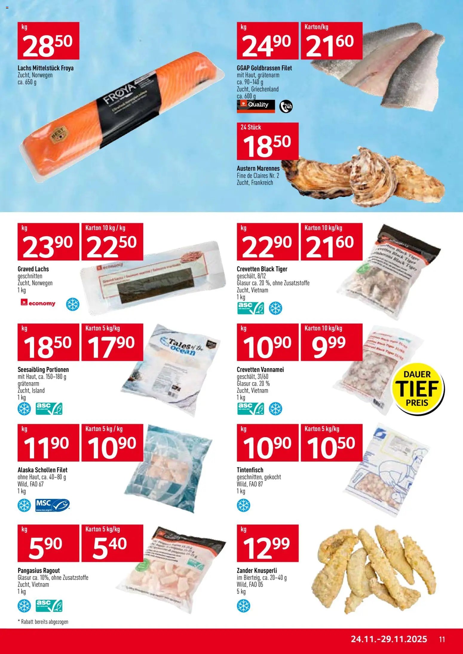 Prodega Aktionen (2025-11-24 - 2025-11-29)