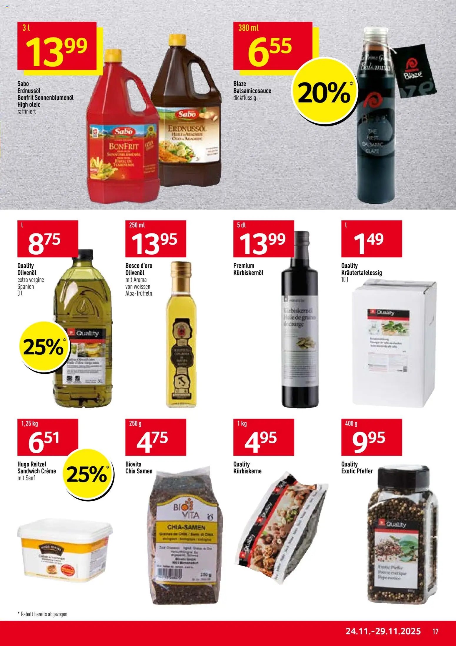 Prodega Aktionen (2025-11-24 - 2025-11-29)