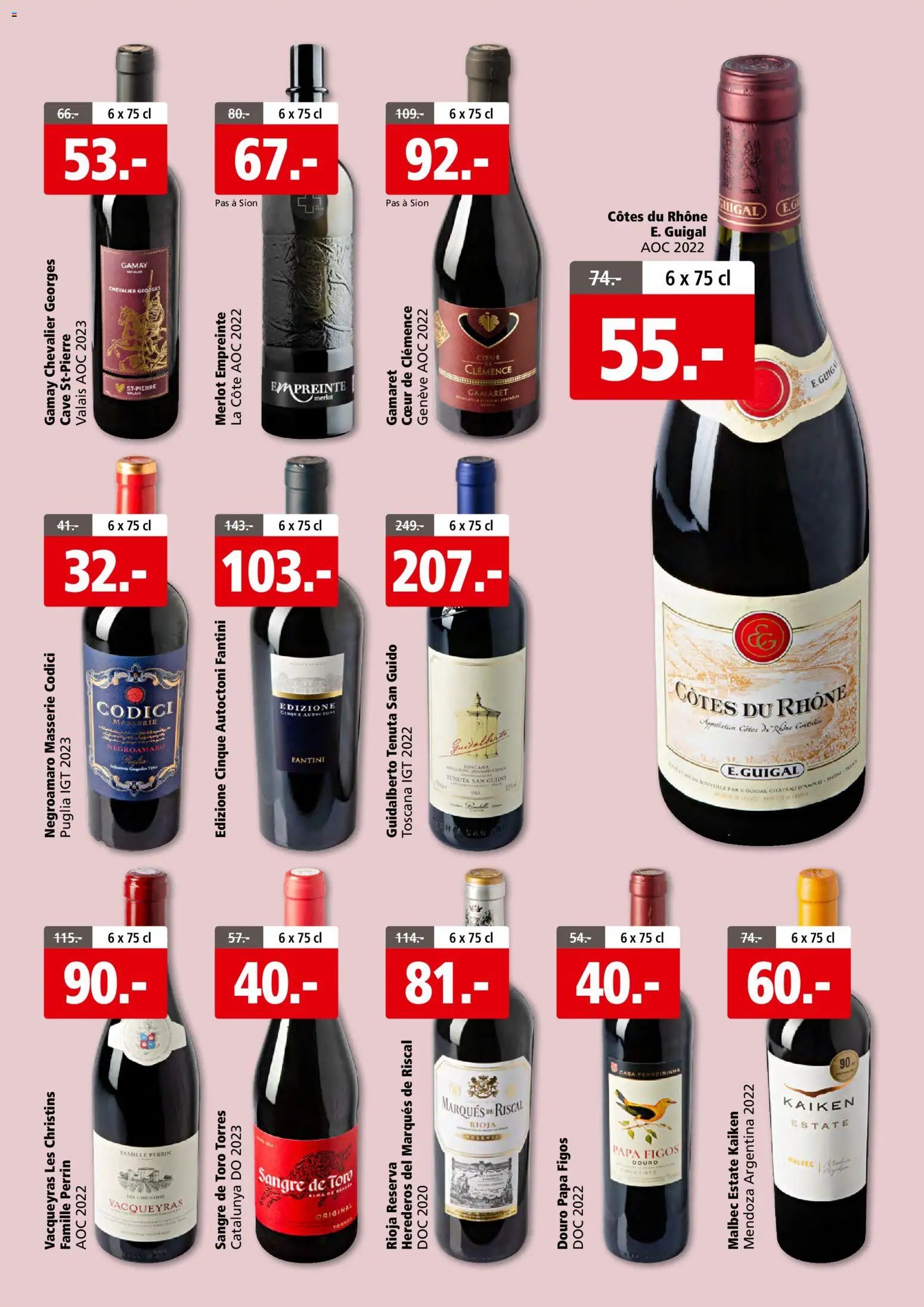 Aligro Aktionen Chasse Chavannes, Matran, Genève, Sion (2025-10-27 - 2025-11-01) | 11