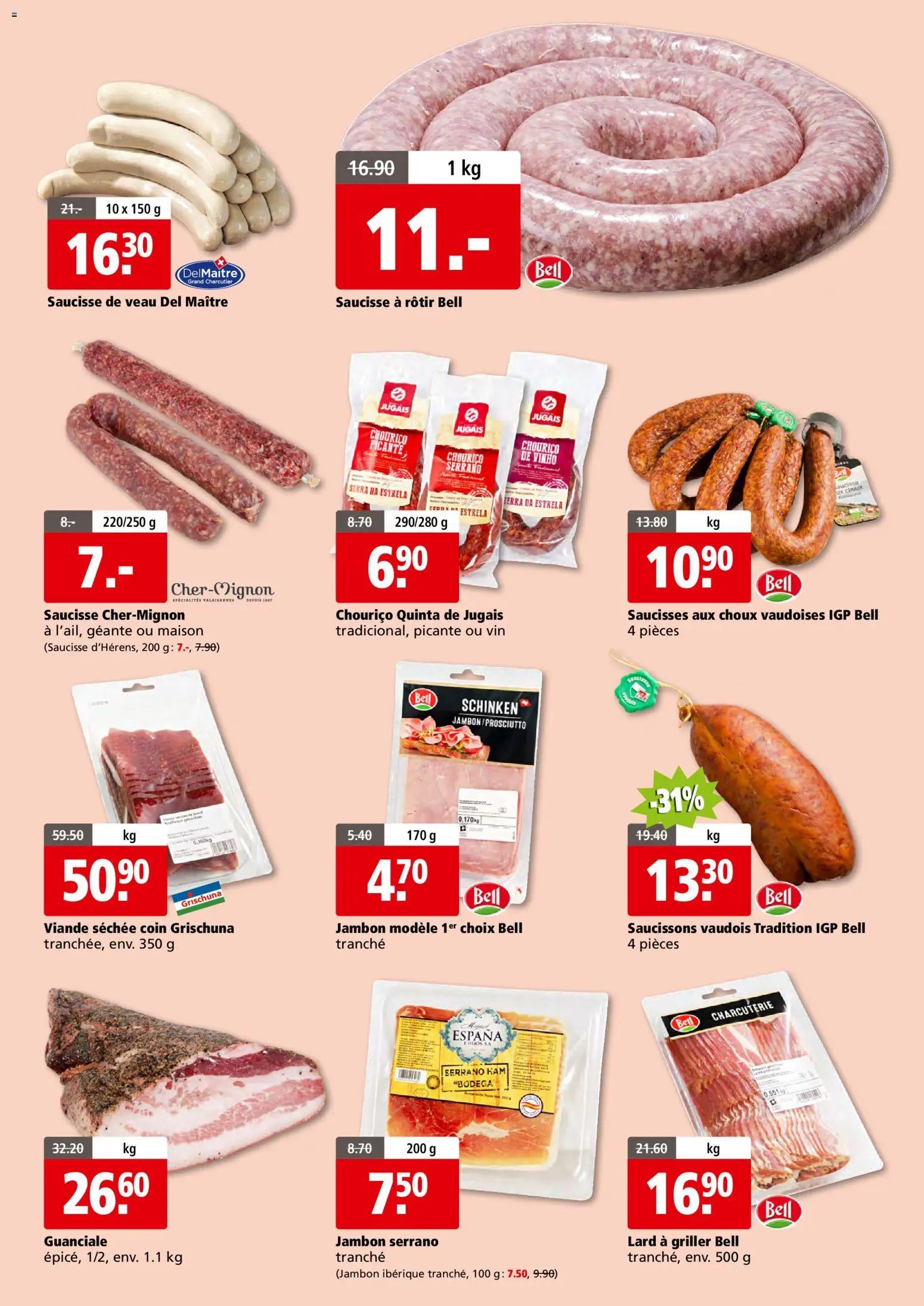 Aligro Aktionen Chasse Chavannes, Matran, Genève, Sion (2025-10-27 - 2025-11-01) | 3