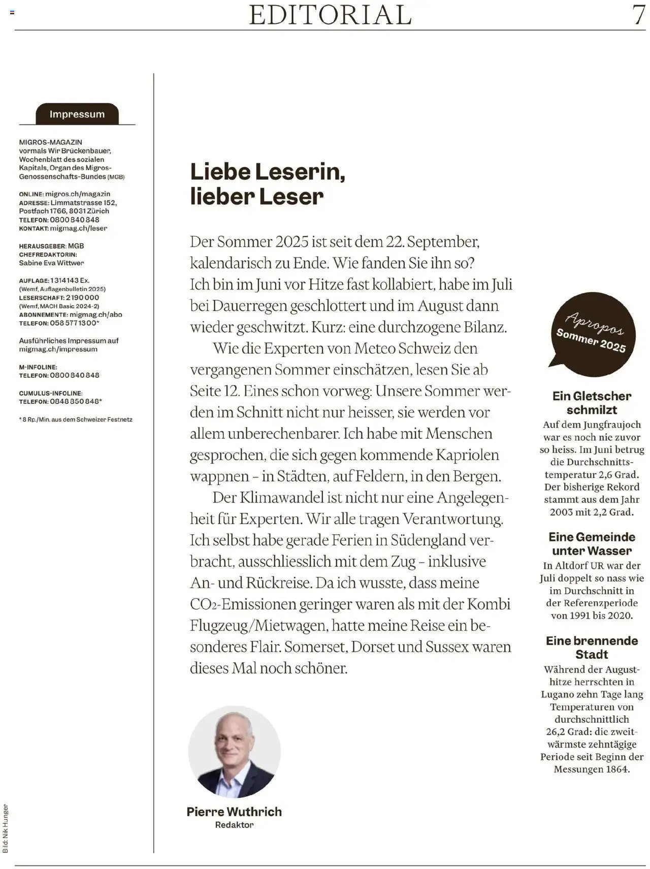 Migros Magazin (2025-09-22 - 2025-09-29)