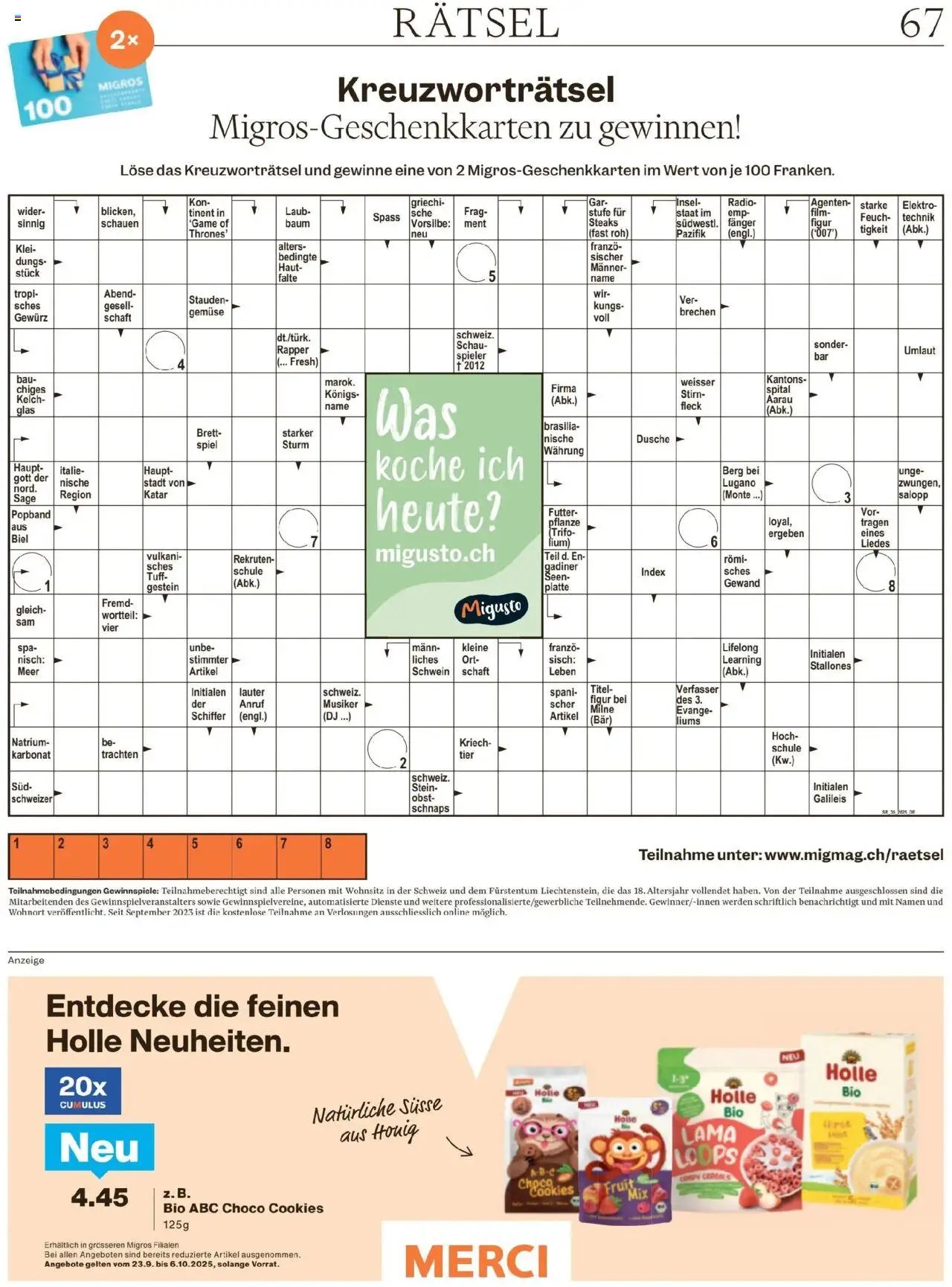 Migros Magazin (2025-09-22 - 2025-09-29)