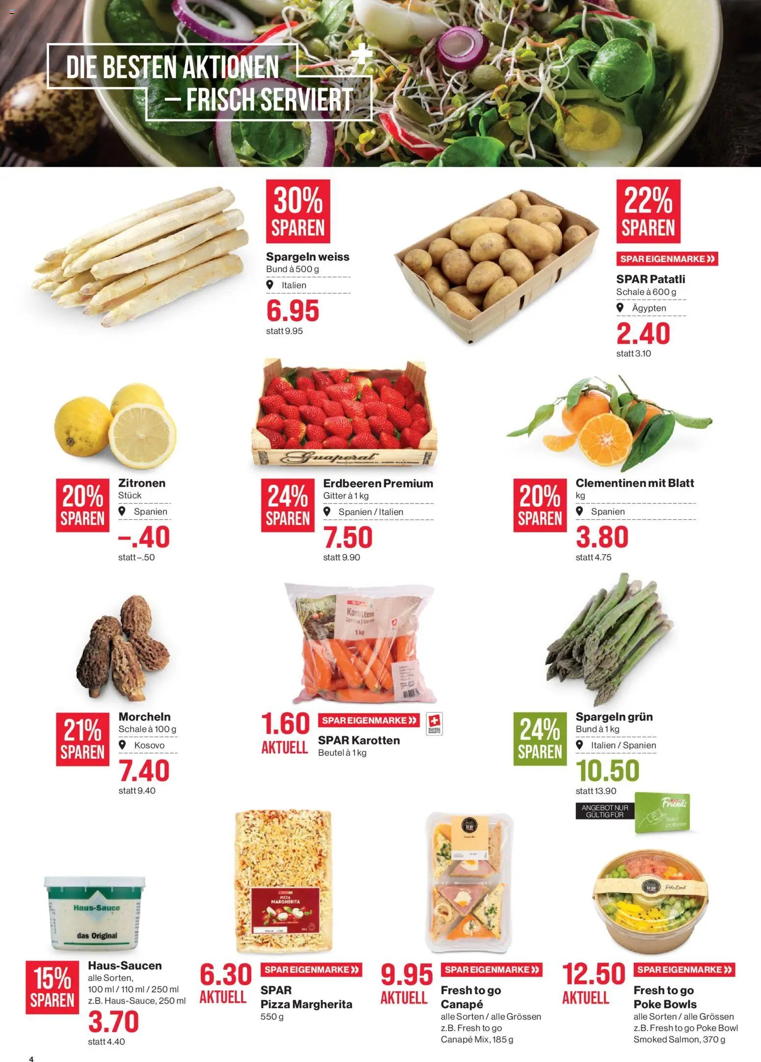 SPAR aktionen (2026-04-01 - 2026-04-08)