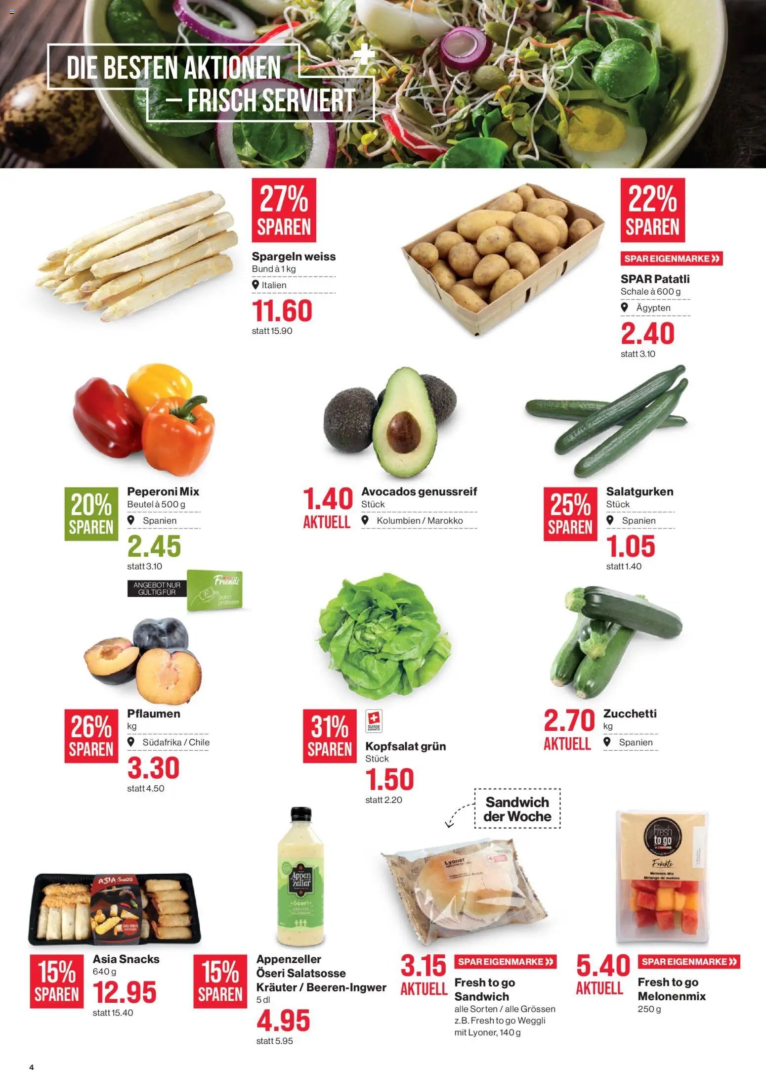 SPAR aktionen (2026-04-16 - 2026-04-22)