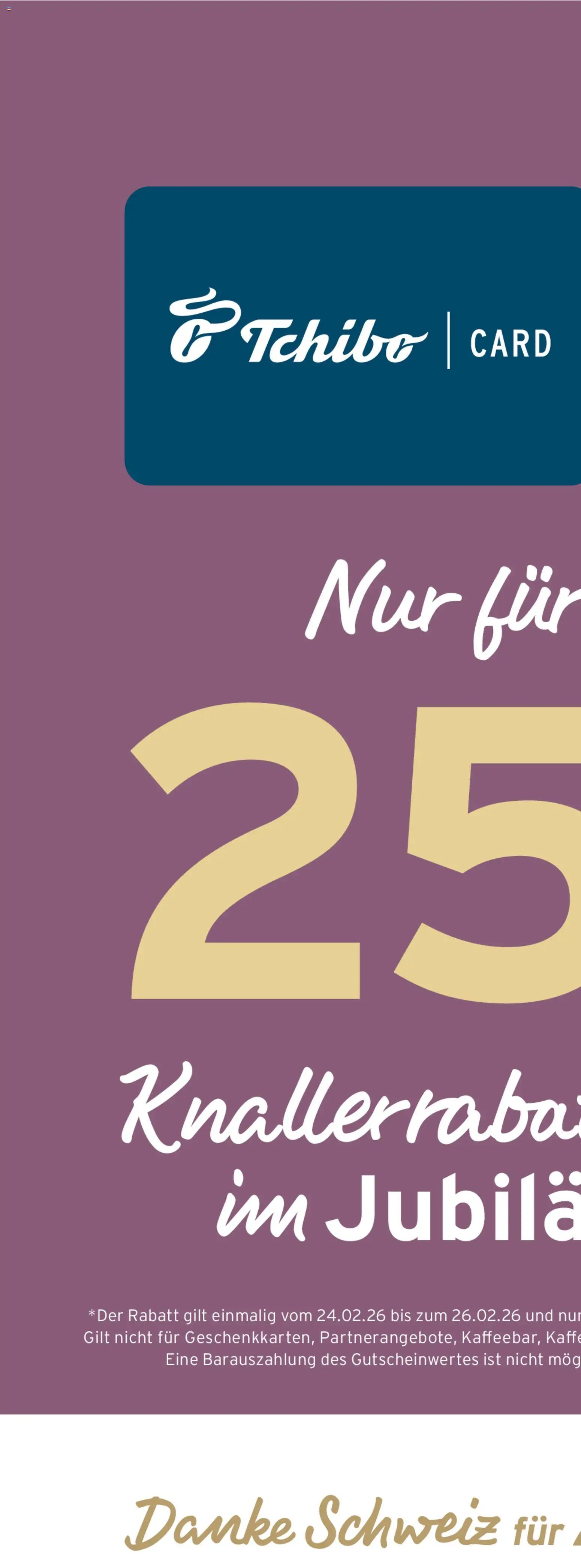 Tchibo Aktionen Lieblingslooks (2026-02-24 - 2026-03-16)