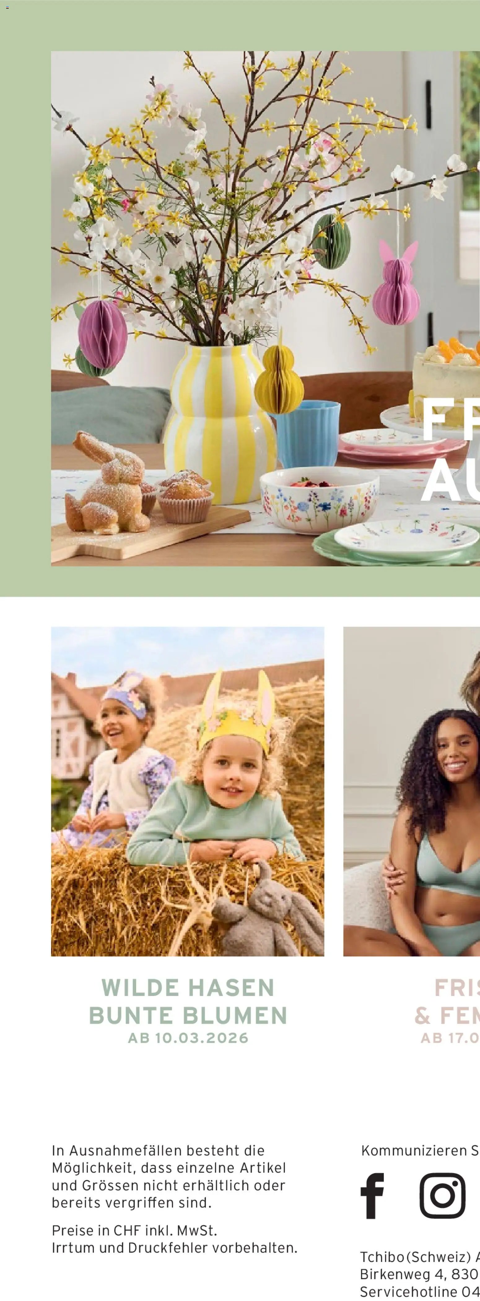 Tchibo Aktionen Lieblingslooks (2026-02-24 - 2026-03-16)