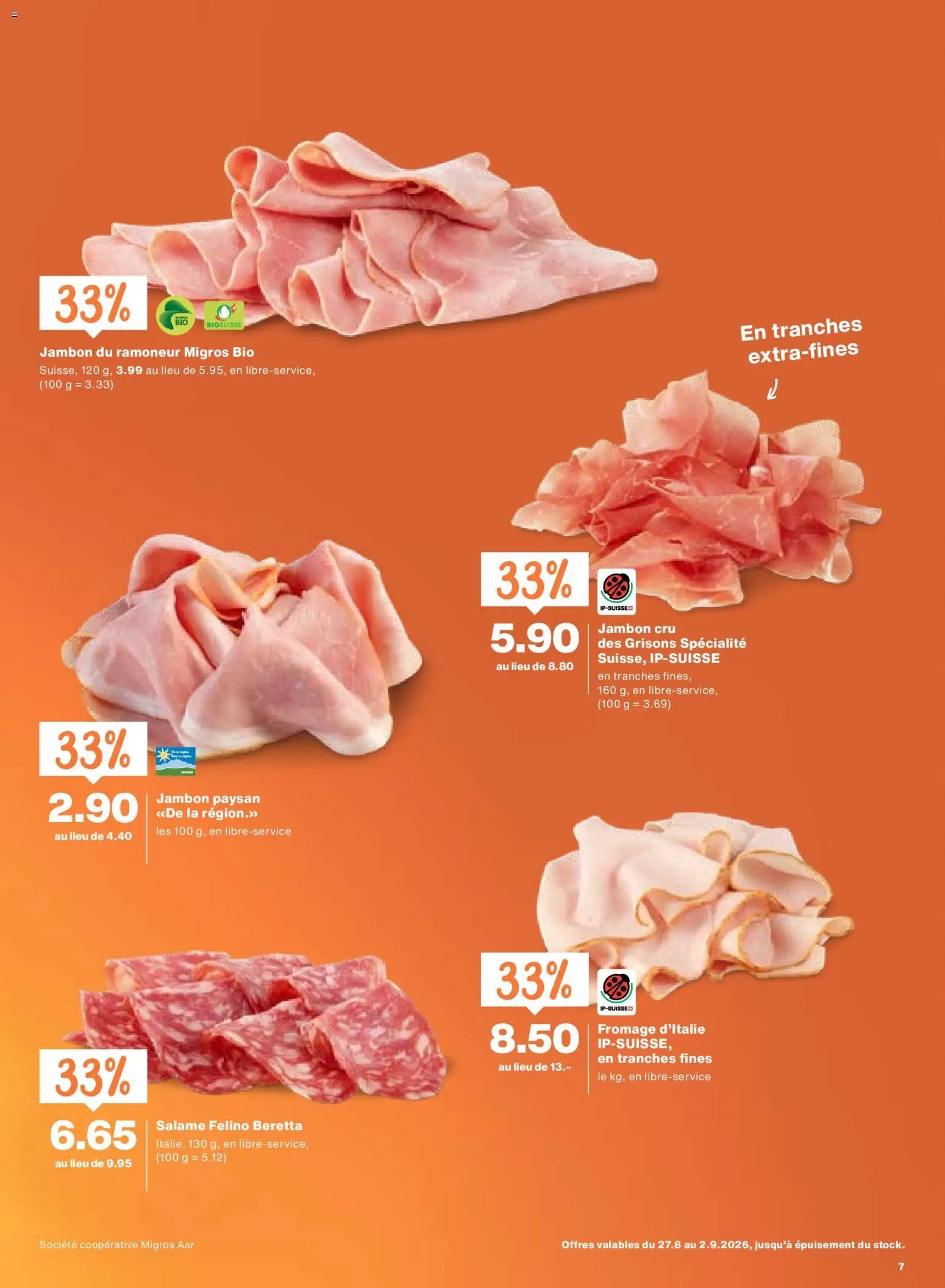 Migros aktionen FR