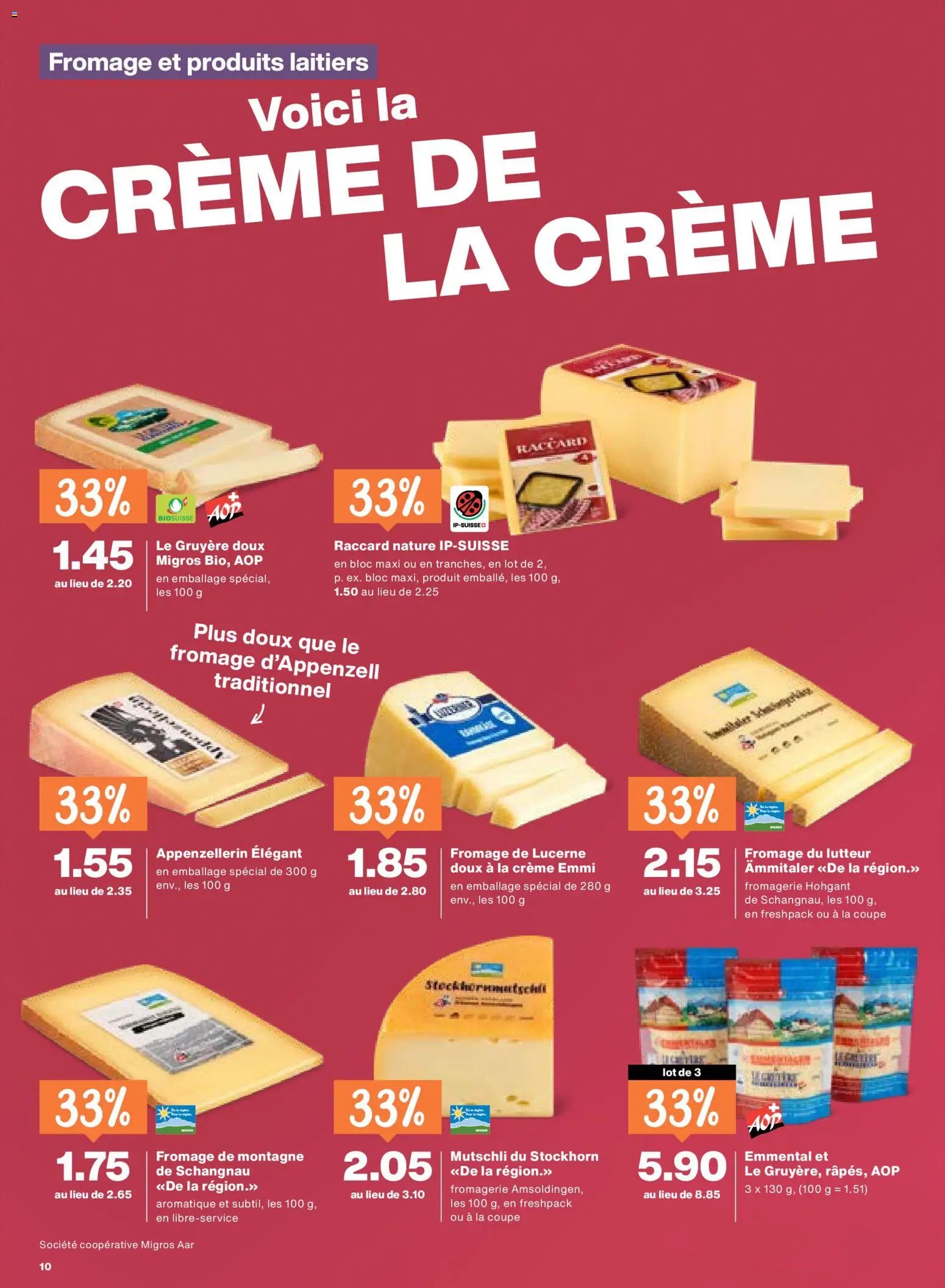 Migros aktionen FR