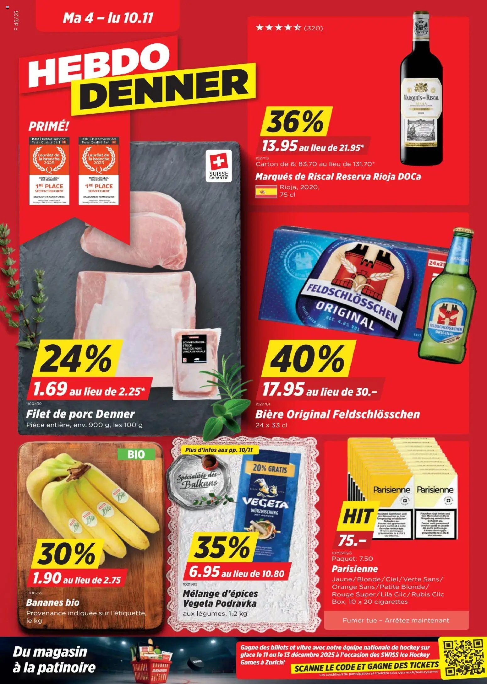 Denner Aktionen FR (2025-11-04 - 2025-11-10)