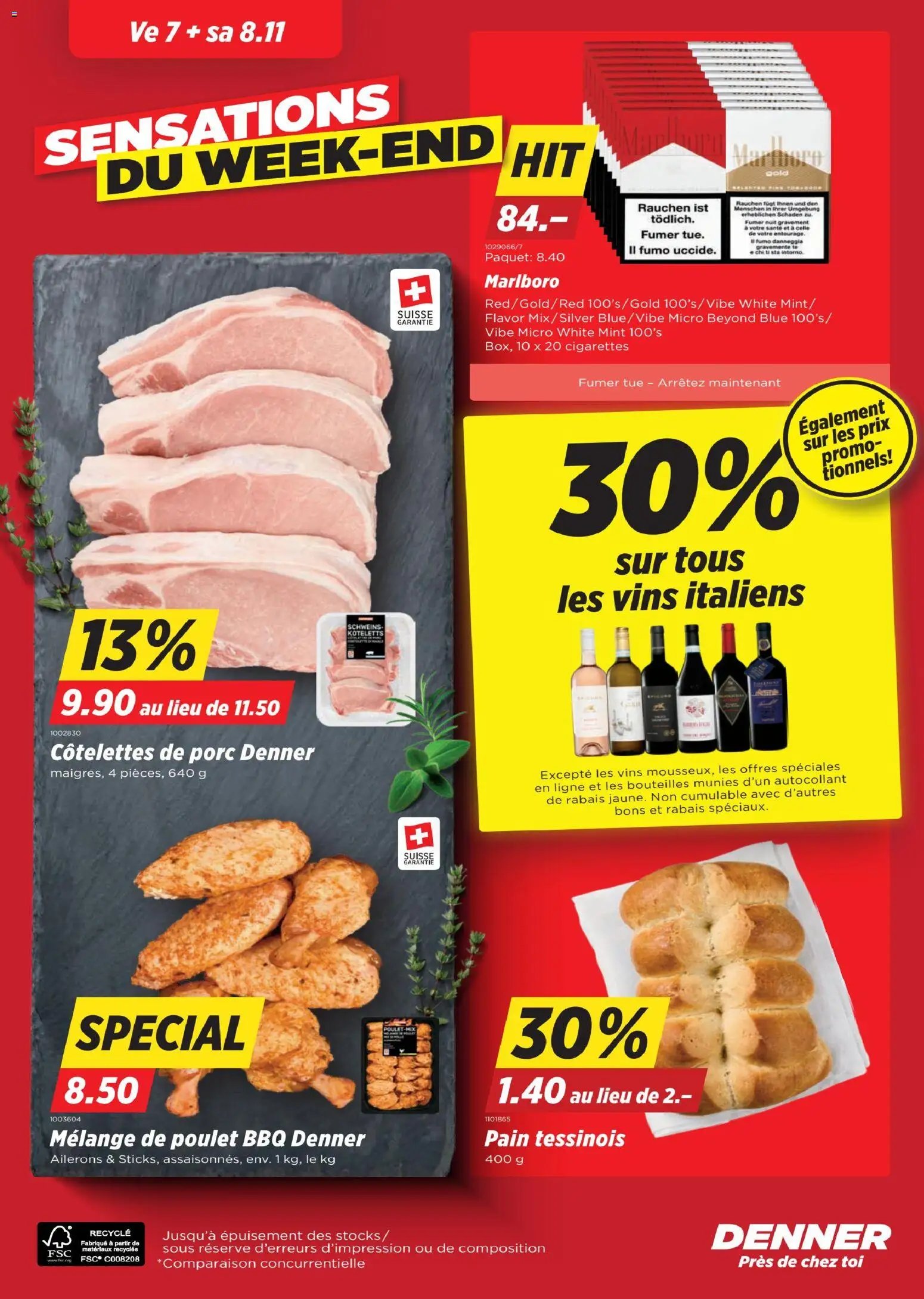 Denner Aktionen FR (2025-11-04 - 2025-11-10)