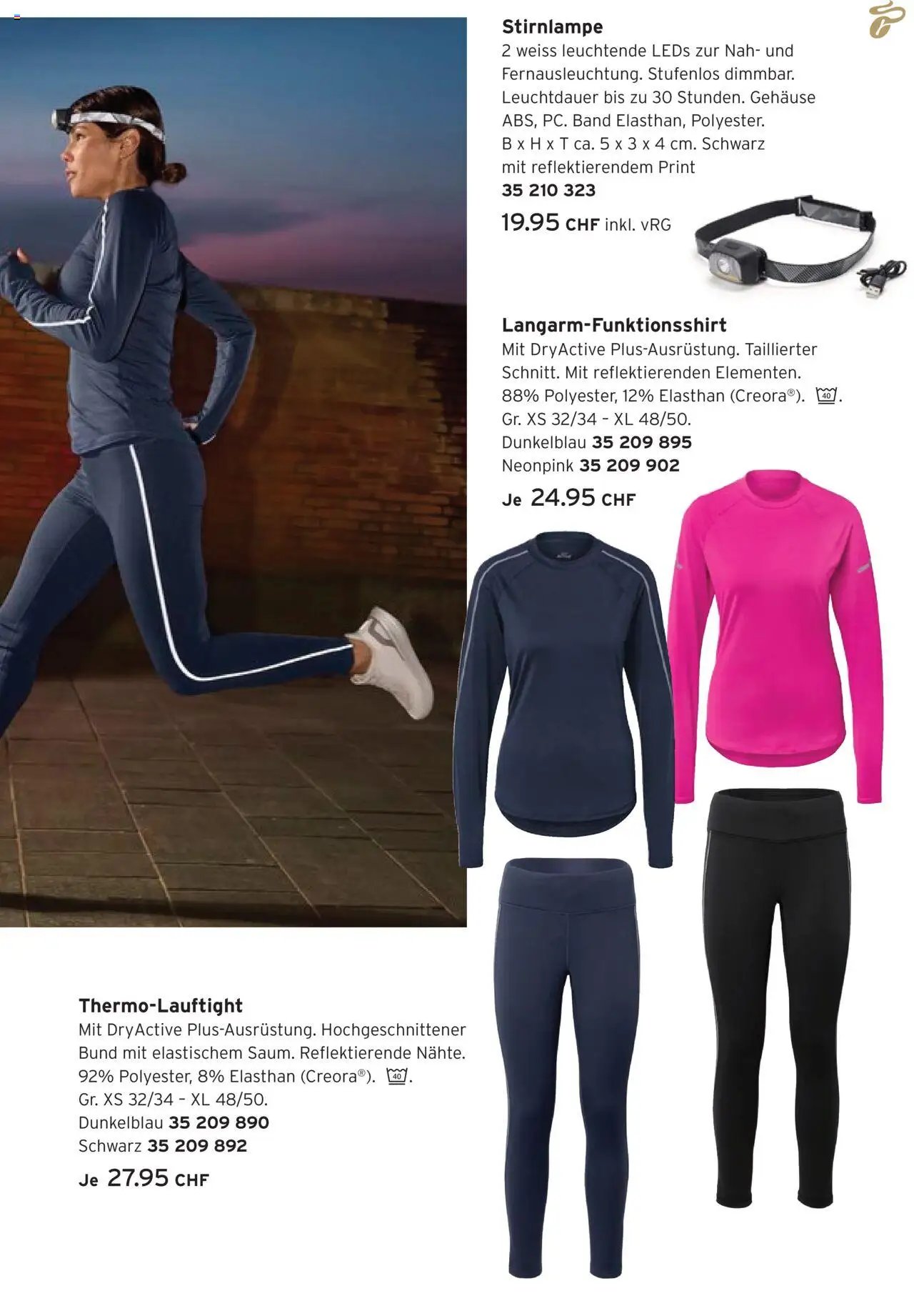 Tchibo Aktionen Run & Shine (2025-09-30 - 2025-10-31)