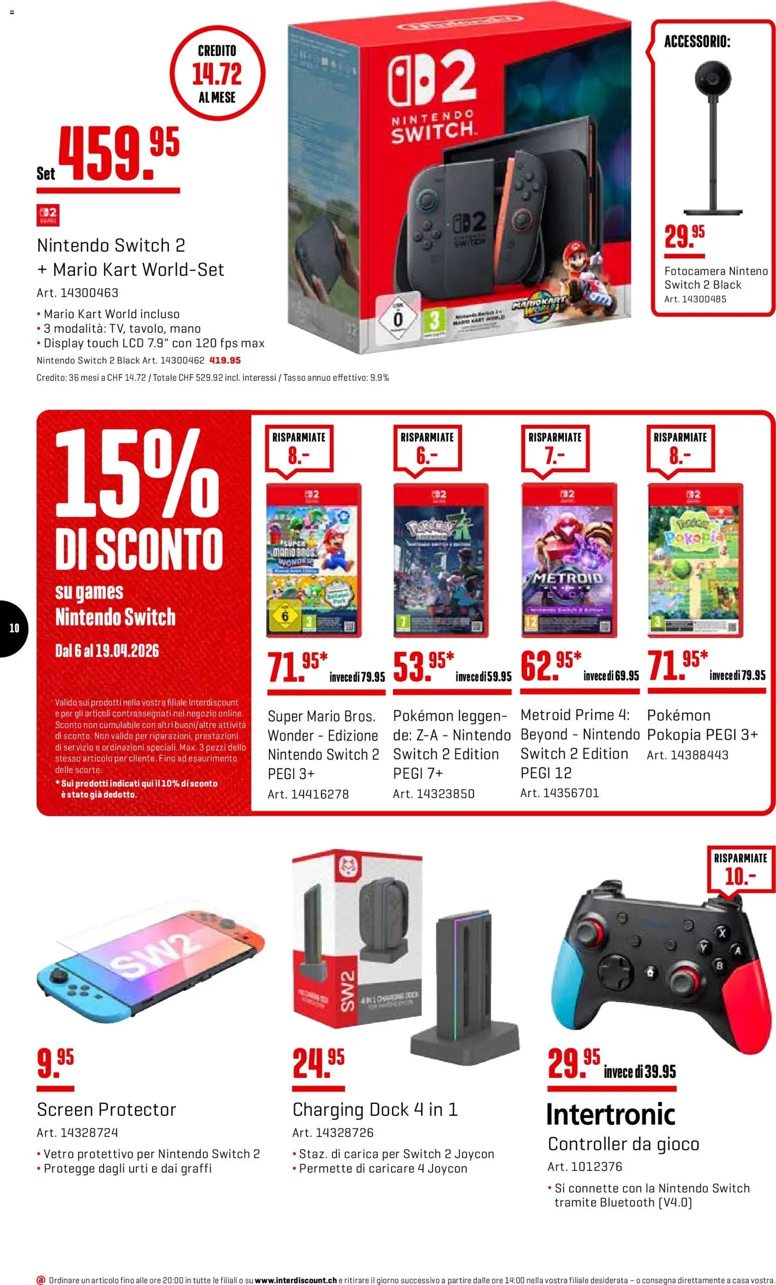 Interdiscount aktionen IT (2026-04-06 - 2026-04-19) | 10