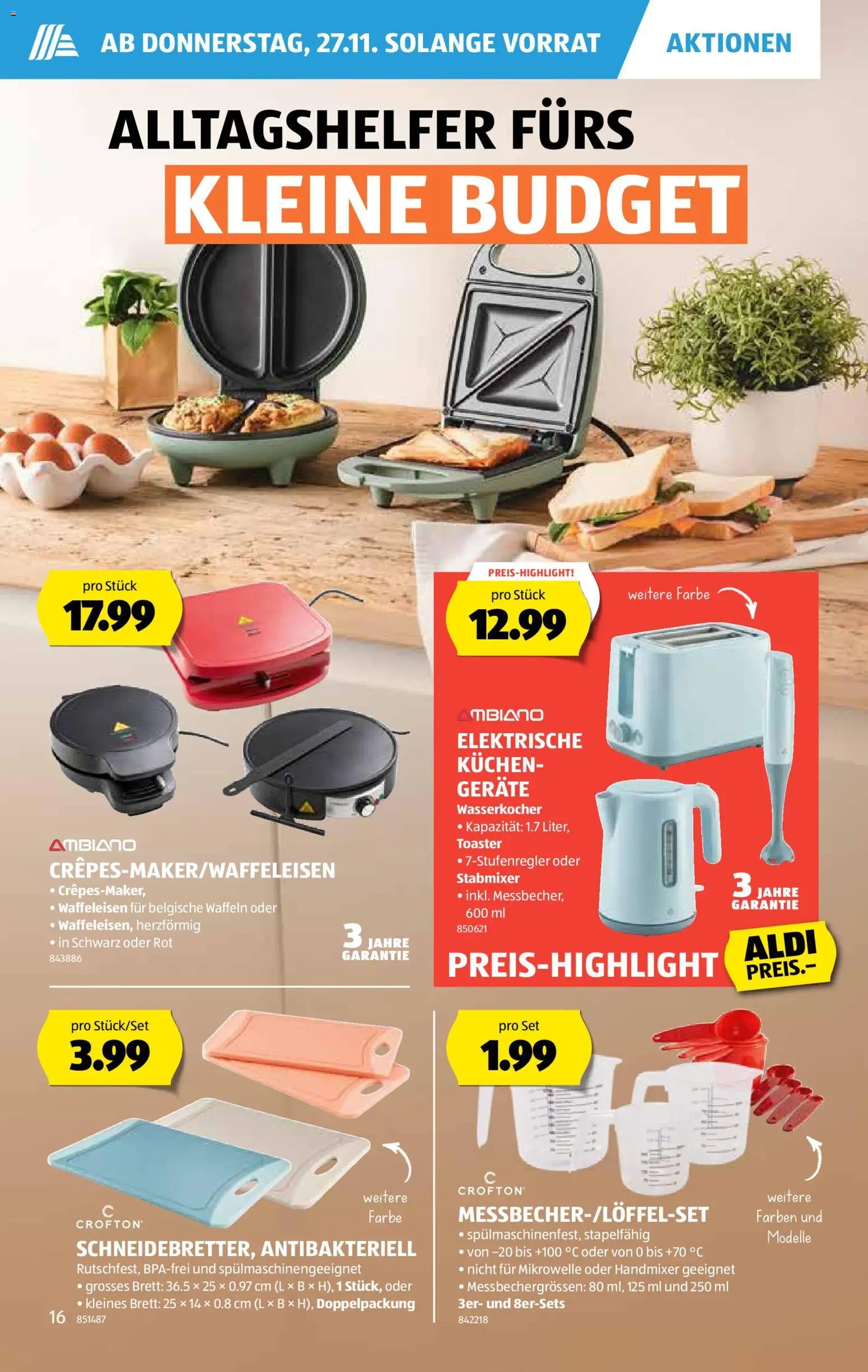 Aldi - Black Friday (2025-11-27 - 2025-12-03)