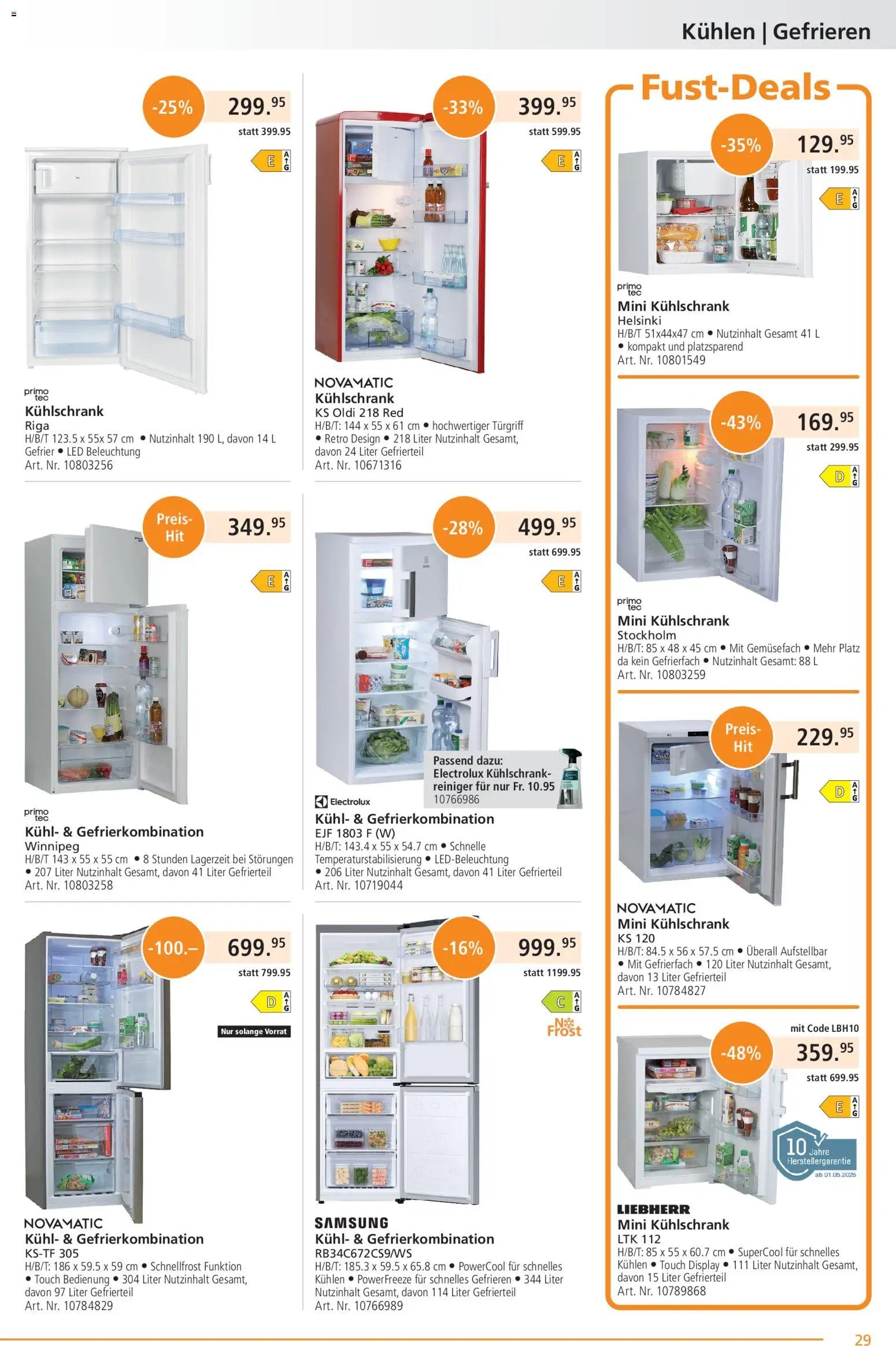Fust aktionen (2026-05-01 - 2026-05-24)
