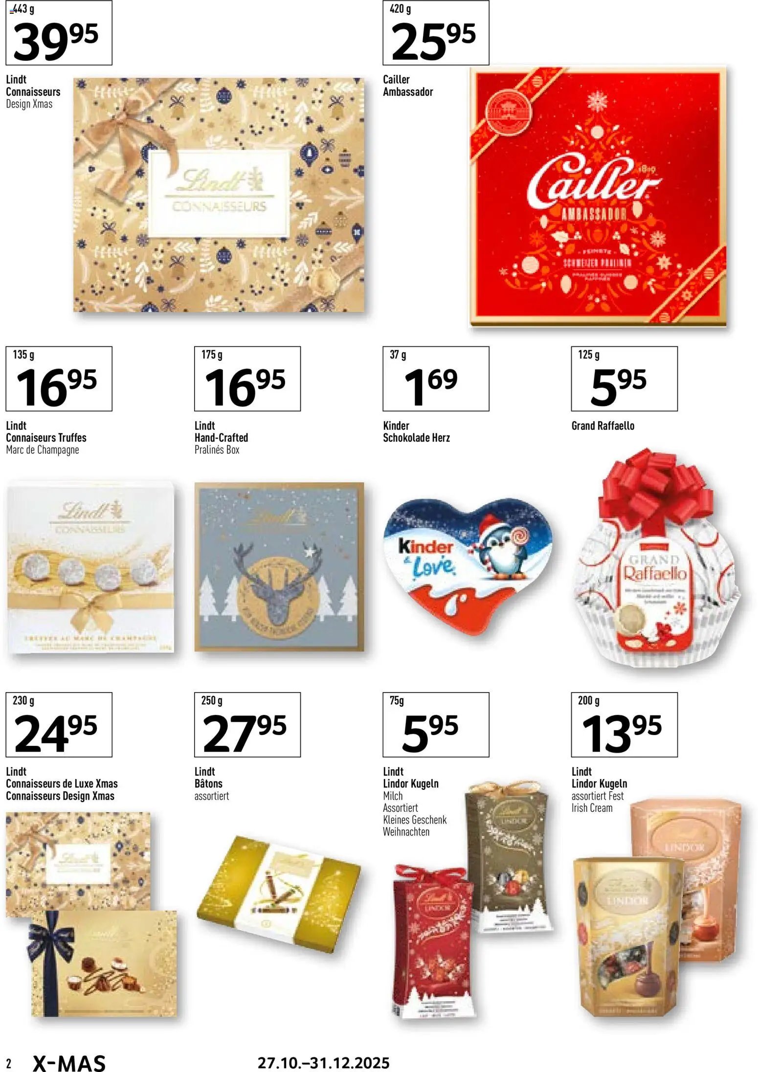 Prodega Aktionen Weihnachten (2025-10-27 - 2025-12-31)