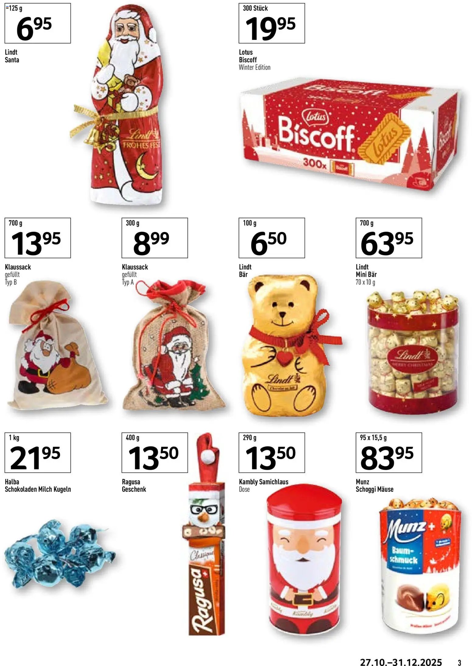 Prodega Aktionen Weihnachten (2025-10-27 - 2025-12-31)