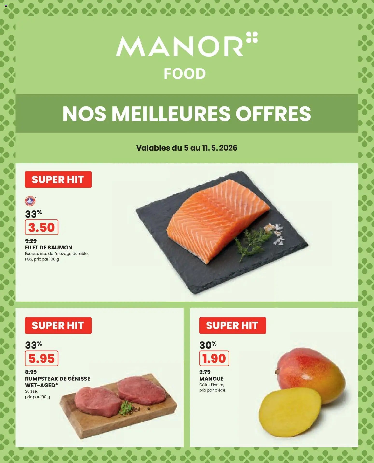 Manor aktionen FR (2026-05-05 - 2026-05-11) | 1
