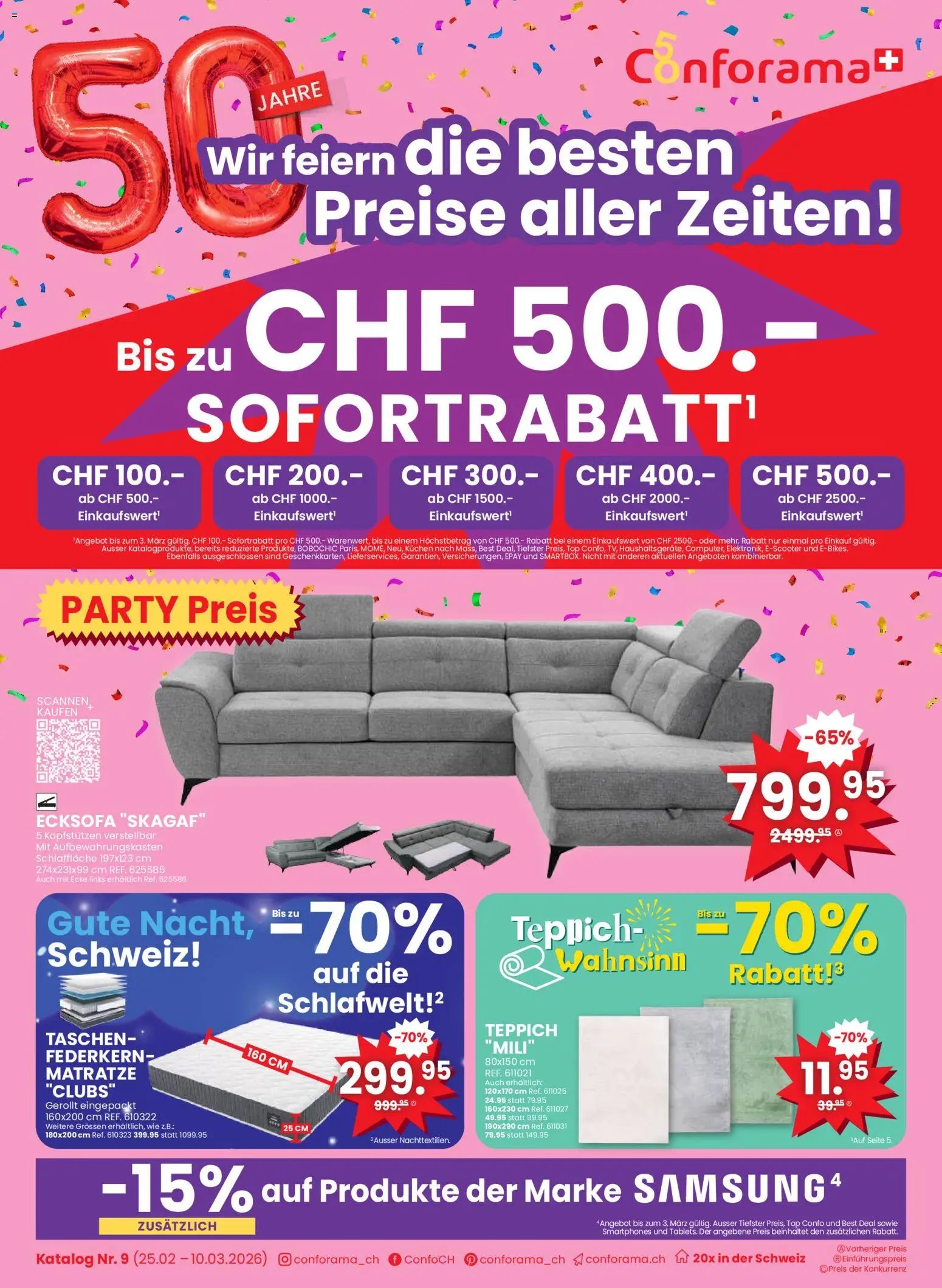 Conforama Aktionen (2026-02-25 - 2026-03-10) | 1