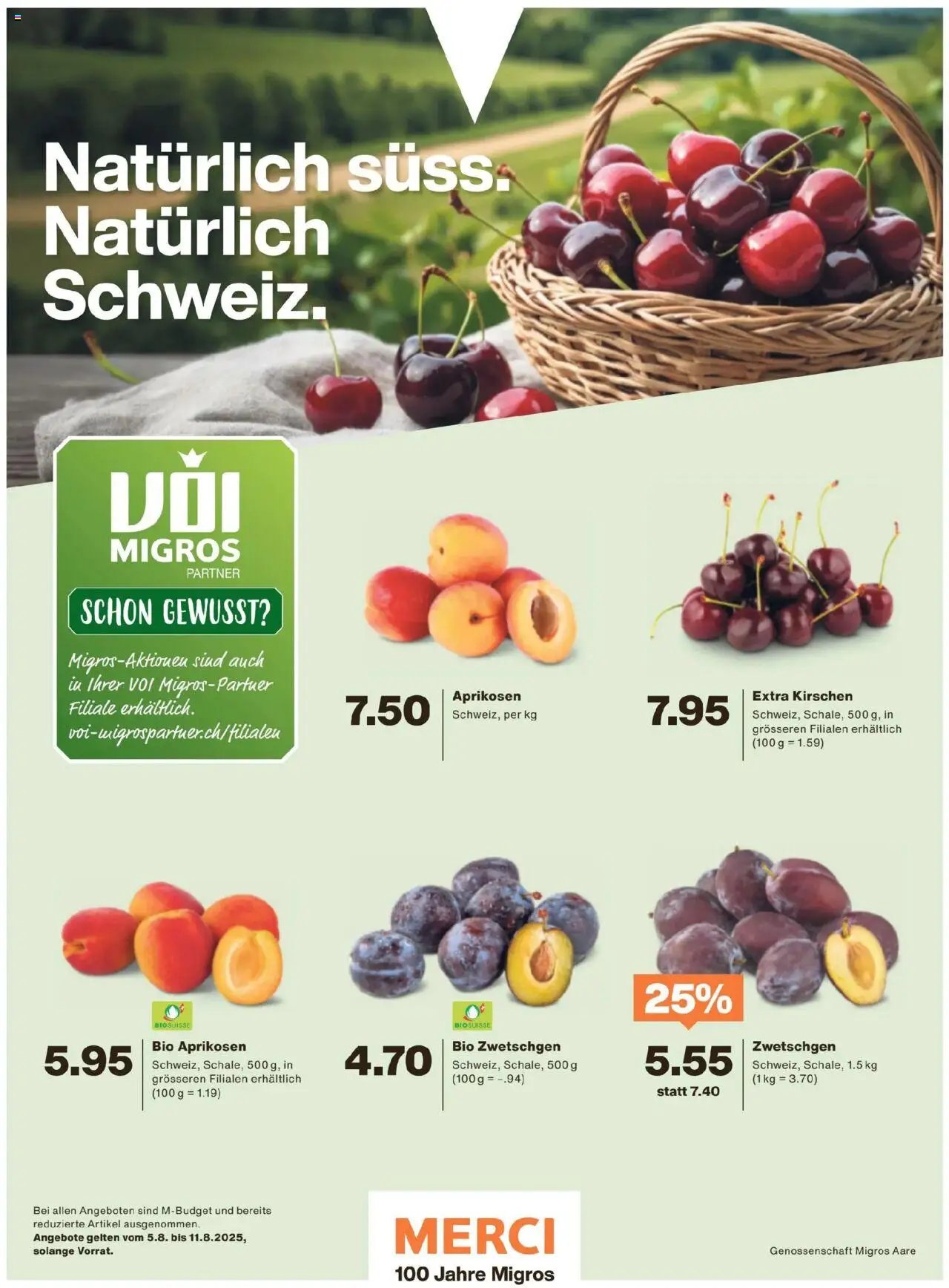 Migros - Magazin (2025-08-05 - 2025-08-11)