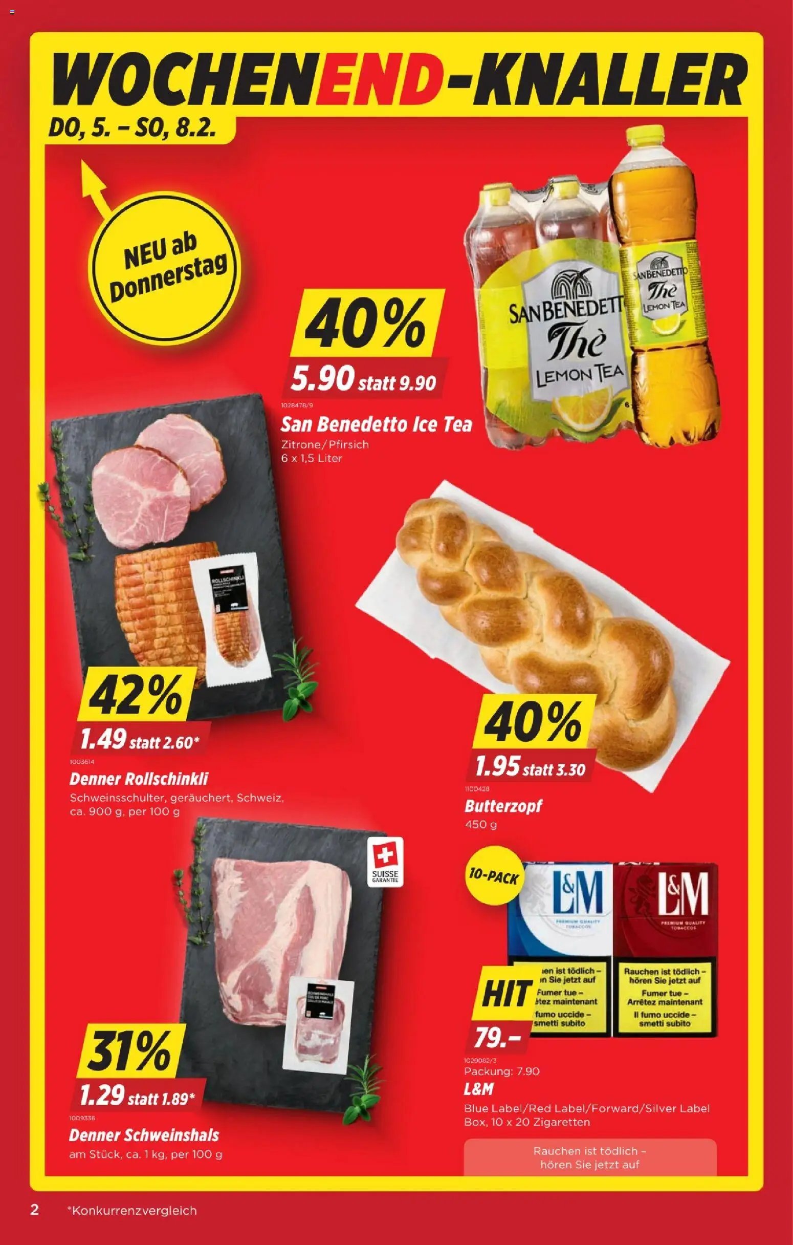 Denner Aktionen (2026-02-05 - 2026-02-11)