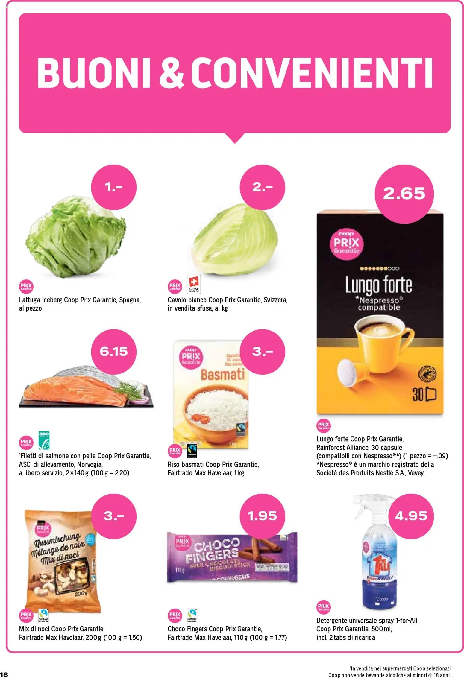 Coop - Una settimana di azioni (2026-01-29 - 2026-02-04)