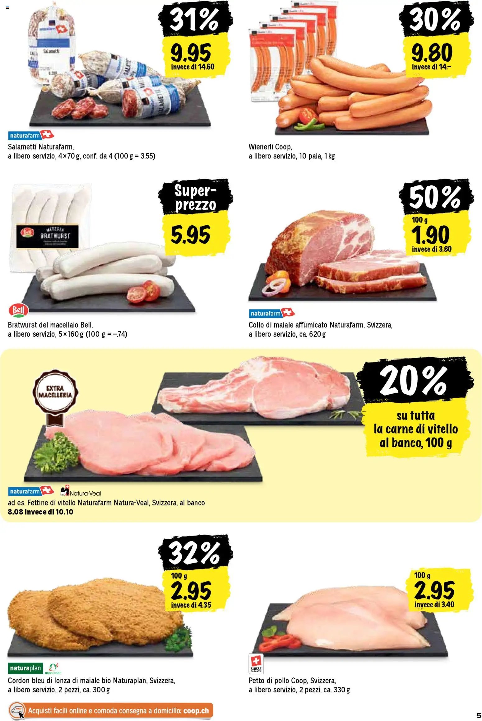 Coop - Una settimana di azioni (2026-01-29 - 2026-02-04)